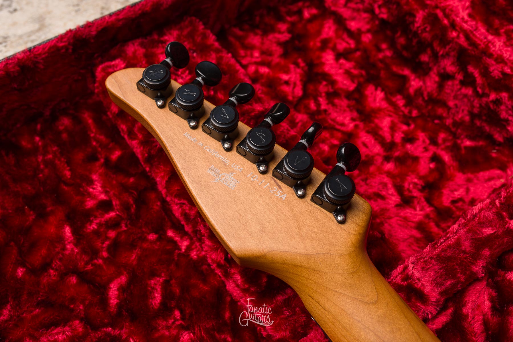 Tom Anderson Guardian Angel - Natural Black Burst #10-11-25A