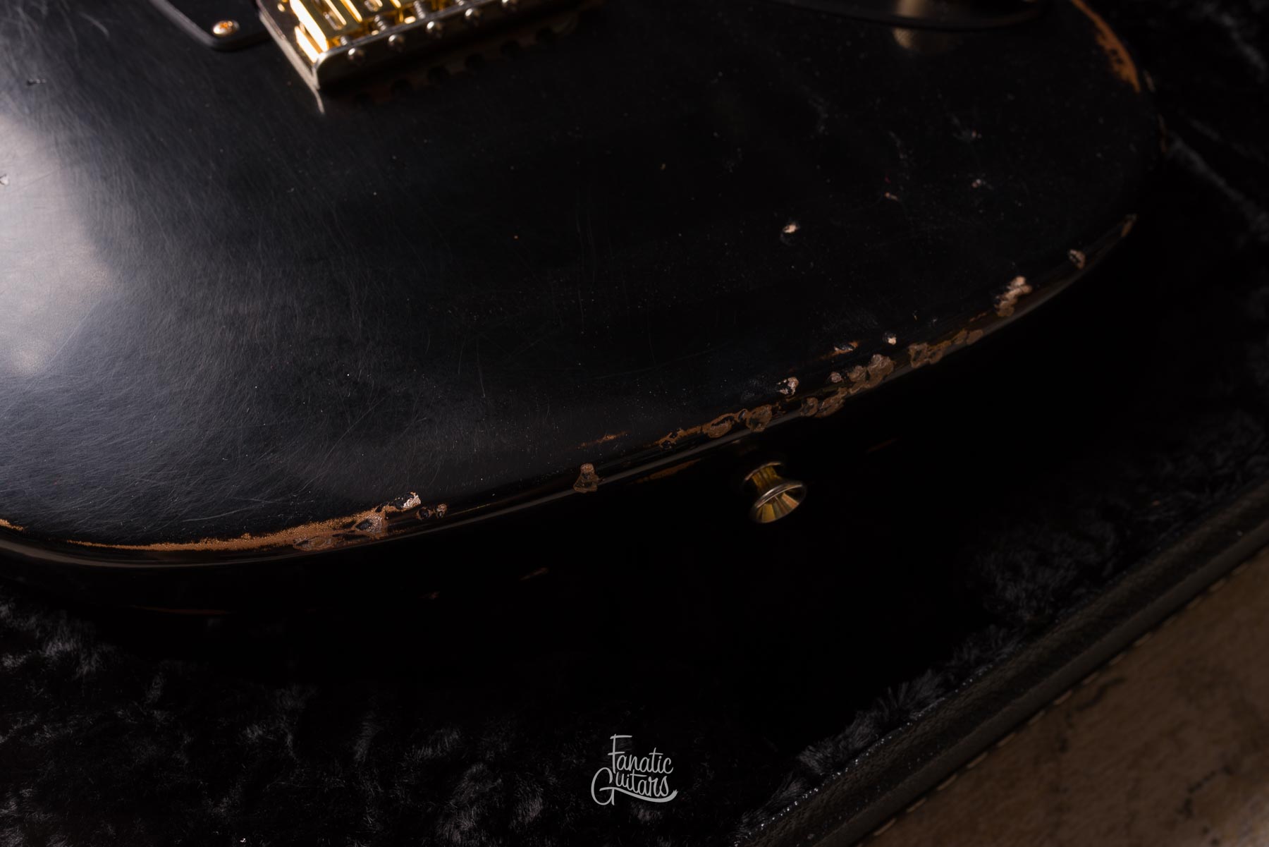 Tom Anderson Raven Classic In-Distress - Black over Firemist Gold #04-18-26A