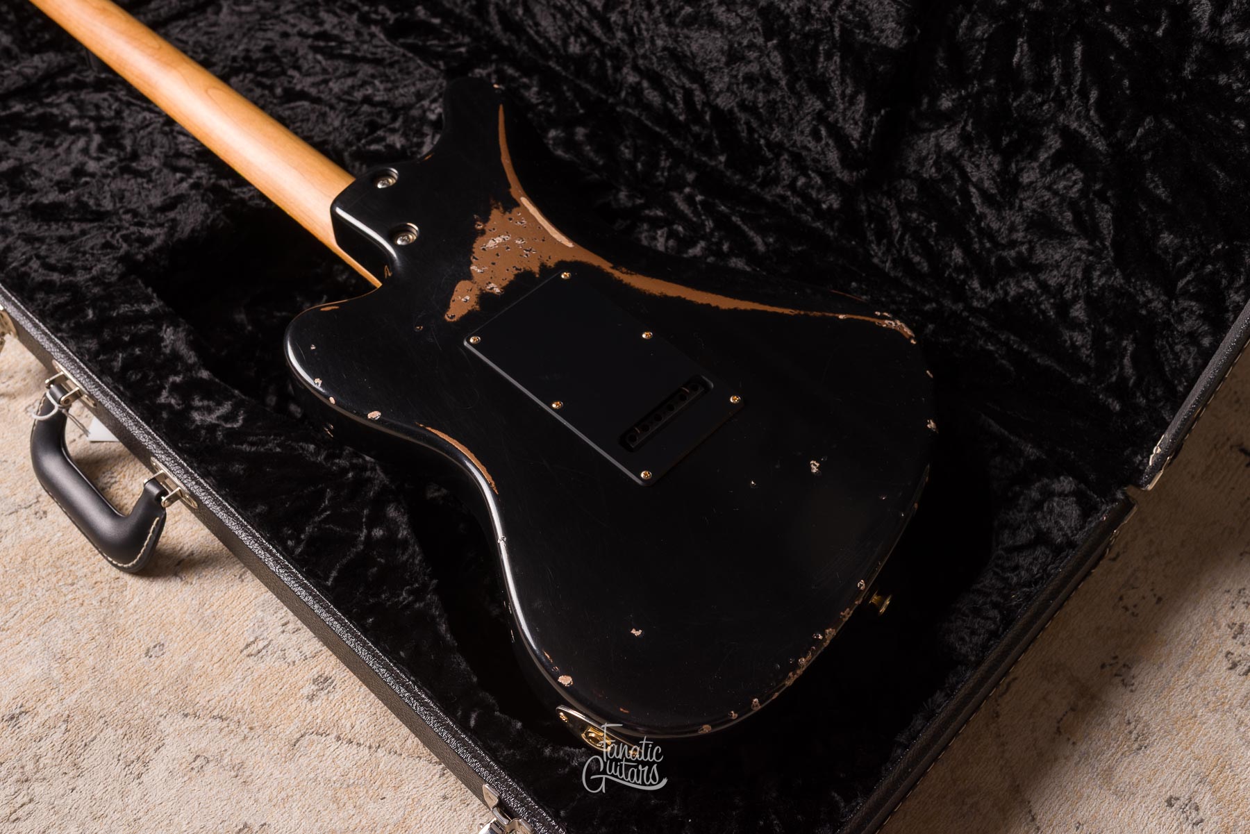 Tom Anderson Raven Classic In-Distress - Black over Firemist Gold #04-18-26A