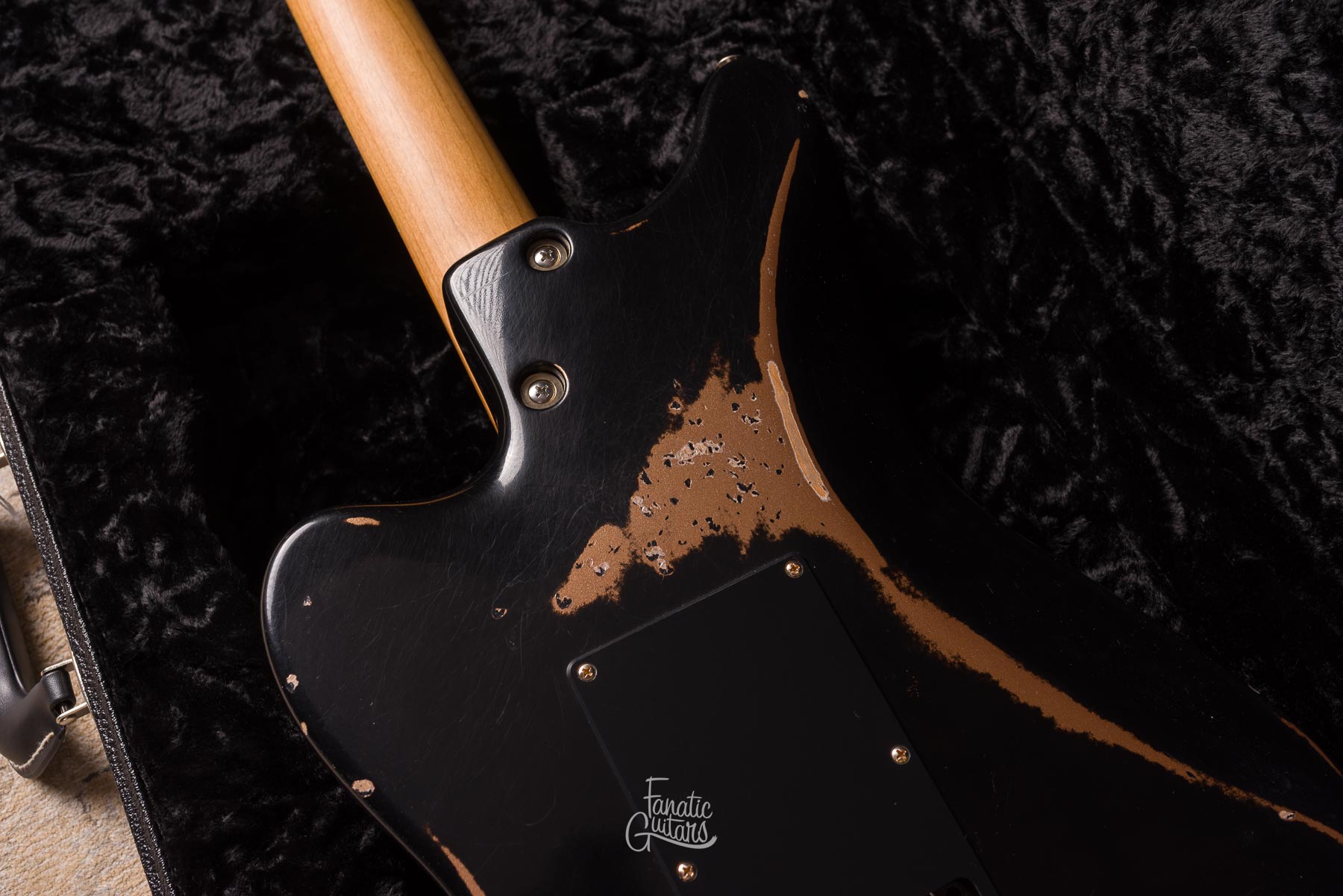 Tom Anderson Raven Classic In-Distress - Black over Firemist Gold #04-18-26A