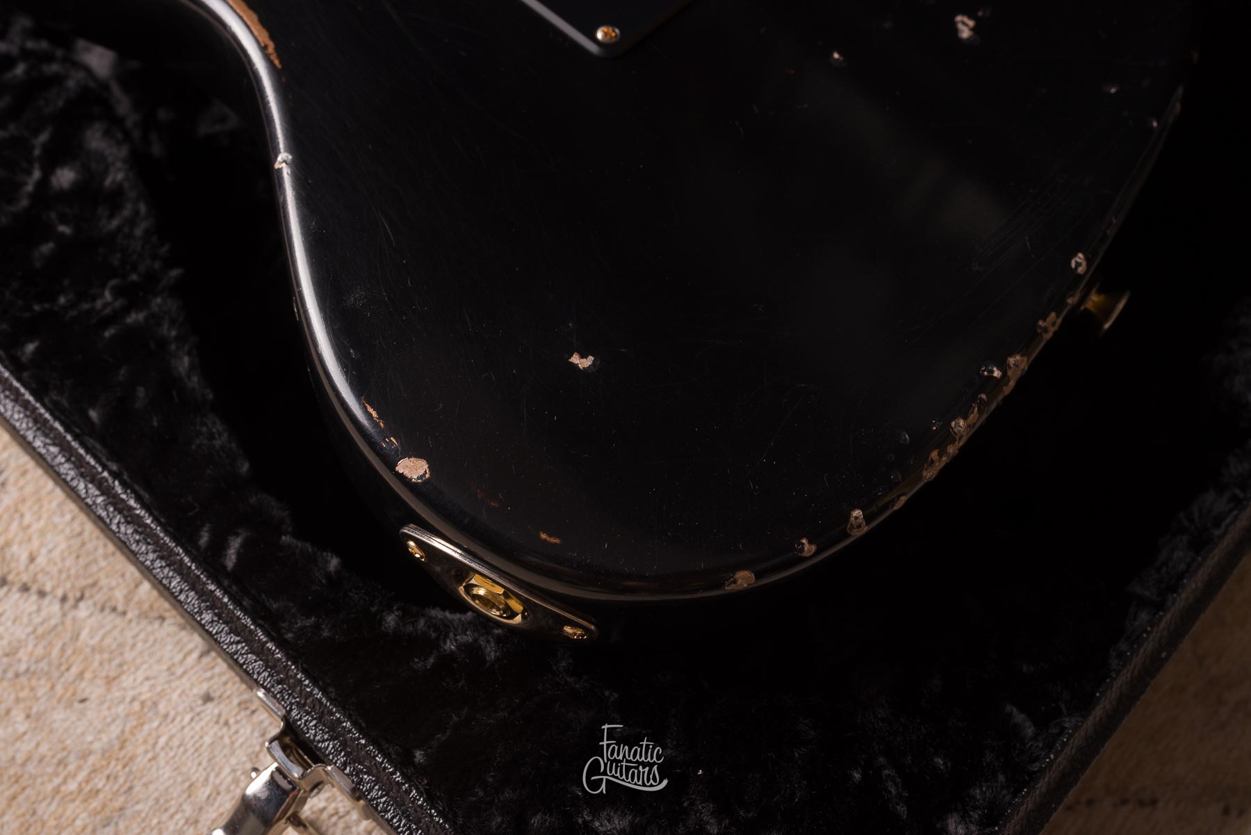 Tom Anderson Raven Classic In-Distress - Black over Firemist Gold #04-18-26A