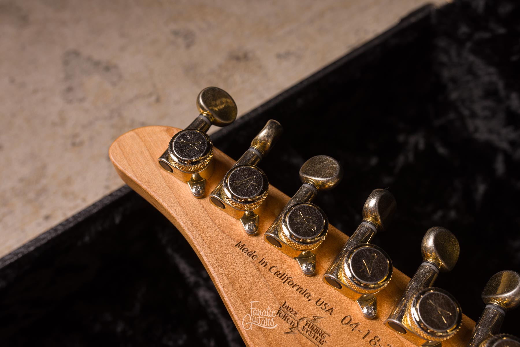 Tom Anderson Raven Classic In-Distress - Black over Firemist Gold #04-18-26A