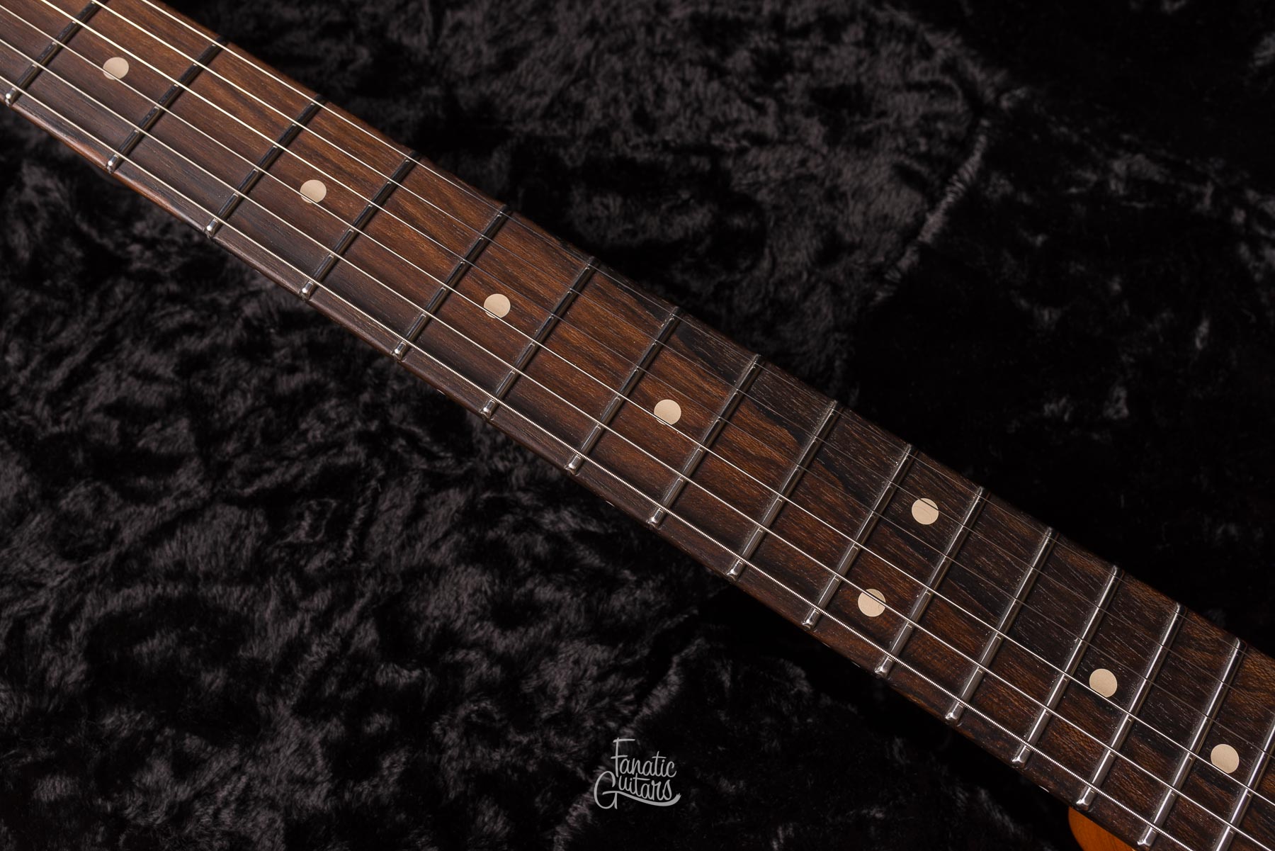 Tom Anderson Drop Top Natural Black Burst w/ Binding #04-16-26N