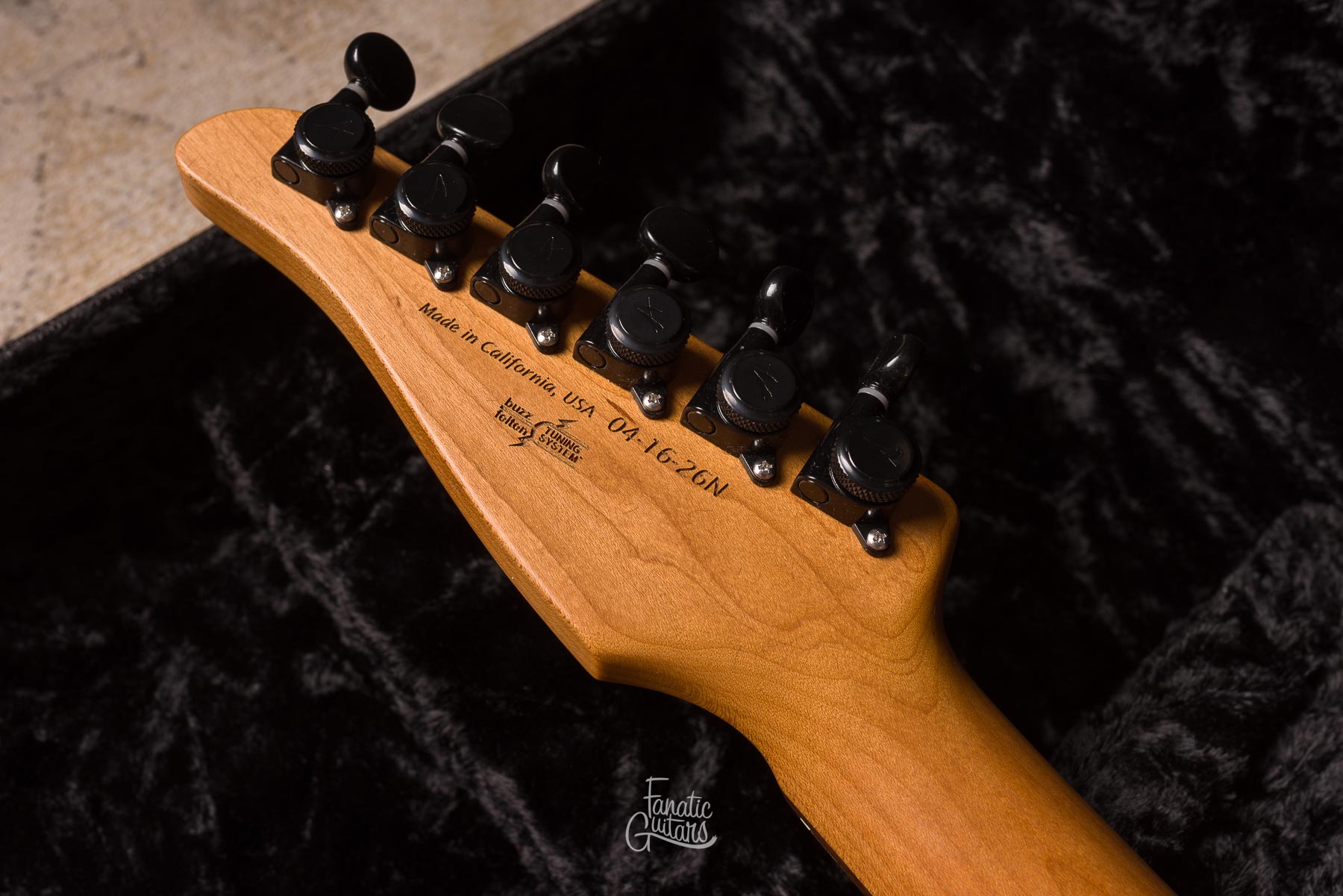 Tom Anderson Drop Top Natural Black Burst w/ Binding #04-16-26N
