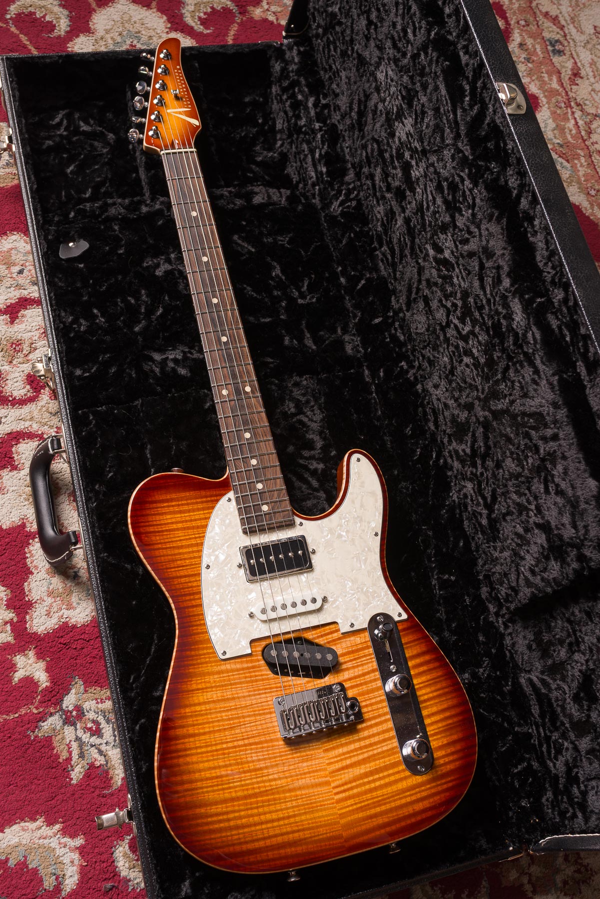 Tom Anderson Top T Classic Natural Orange Burst #08-09-22N Segunda Mano
