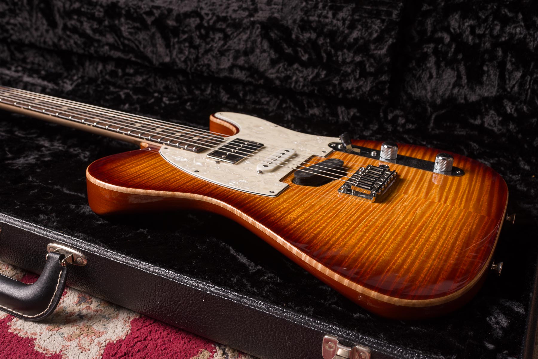 Tom Anderson Top T Classic Natural Orange Burst #08-09-22N Segunda Mano