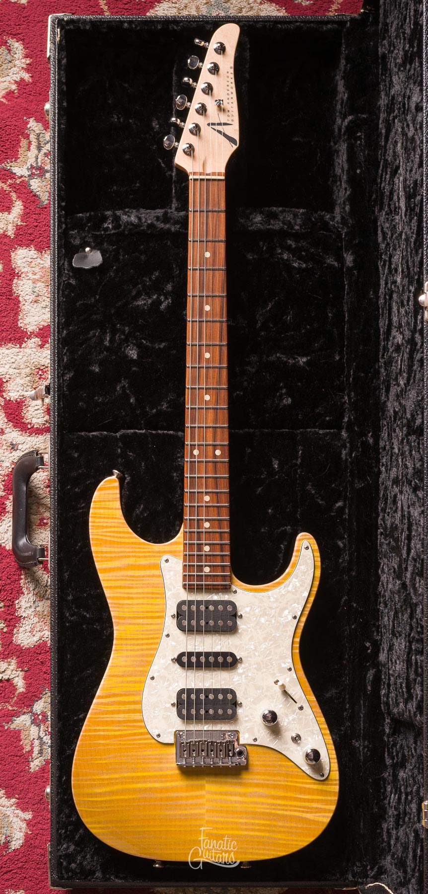 Tom Anderson Drop Top Classic - Natural Yellow Sun #03-26-18P Segunda Mano