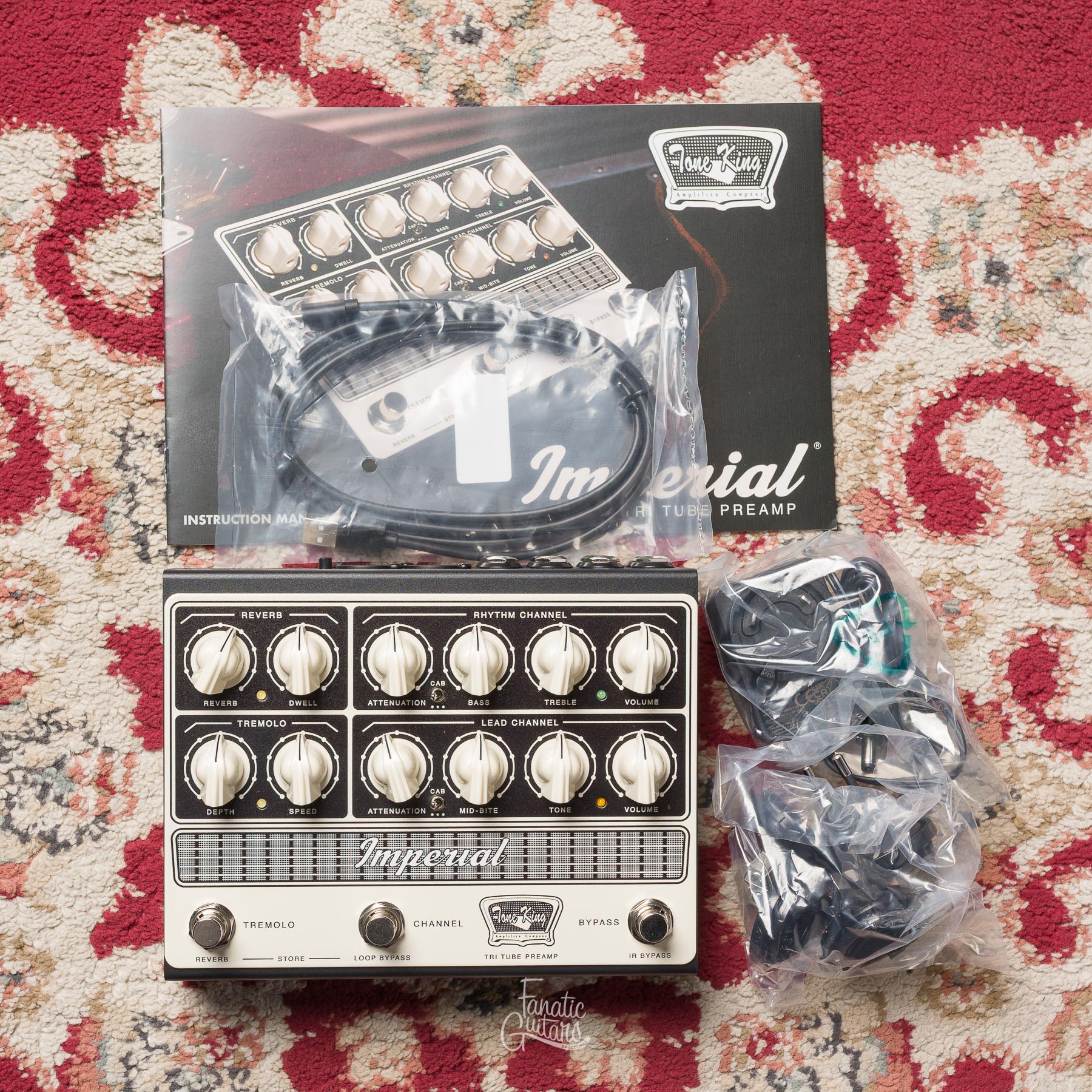 Tone King Imperial MKII Tri-Tube Preamp B-Stock