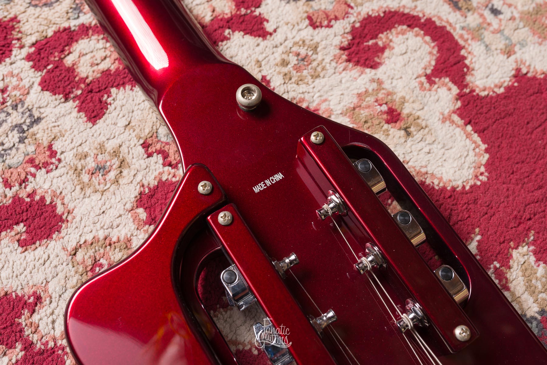 Traveler Guitar Speedster Standard - Gloss Red #S235517 Segunda Mano