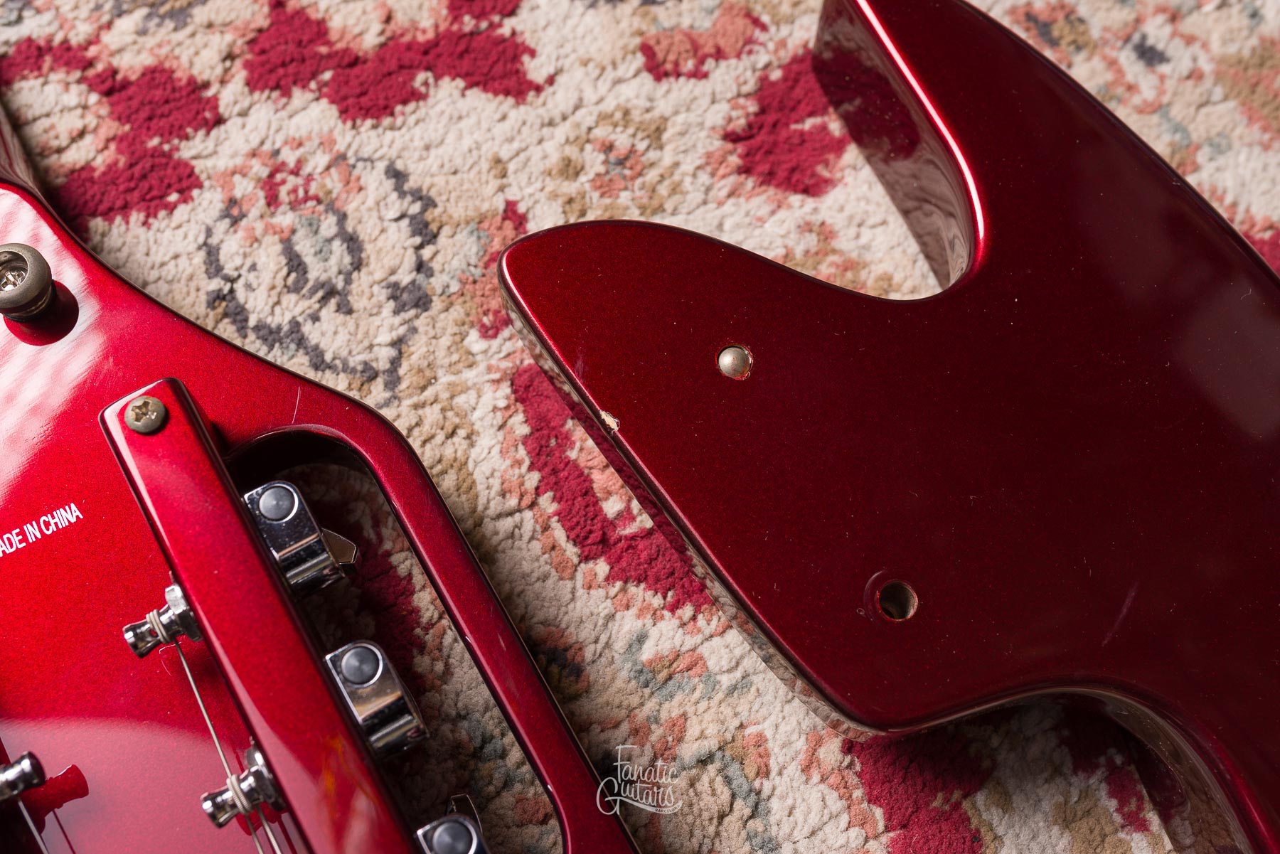 Traveler Guitar Speedster Standard - Gloss Red #S235517 Segunda Mano