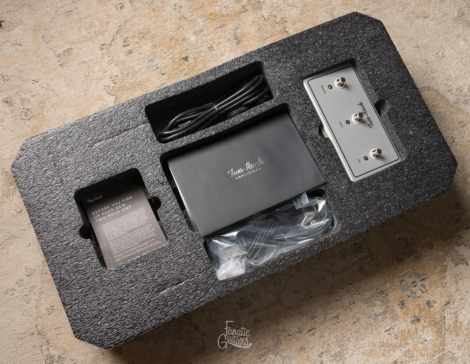 Two Rock TS-1 100W Head Silver Anodize