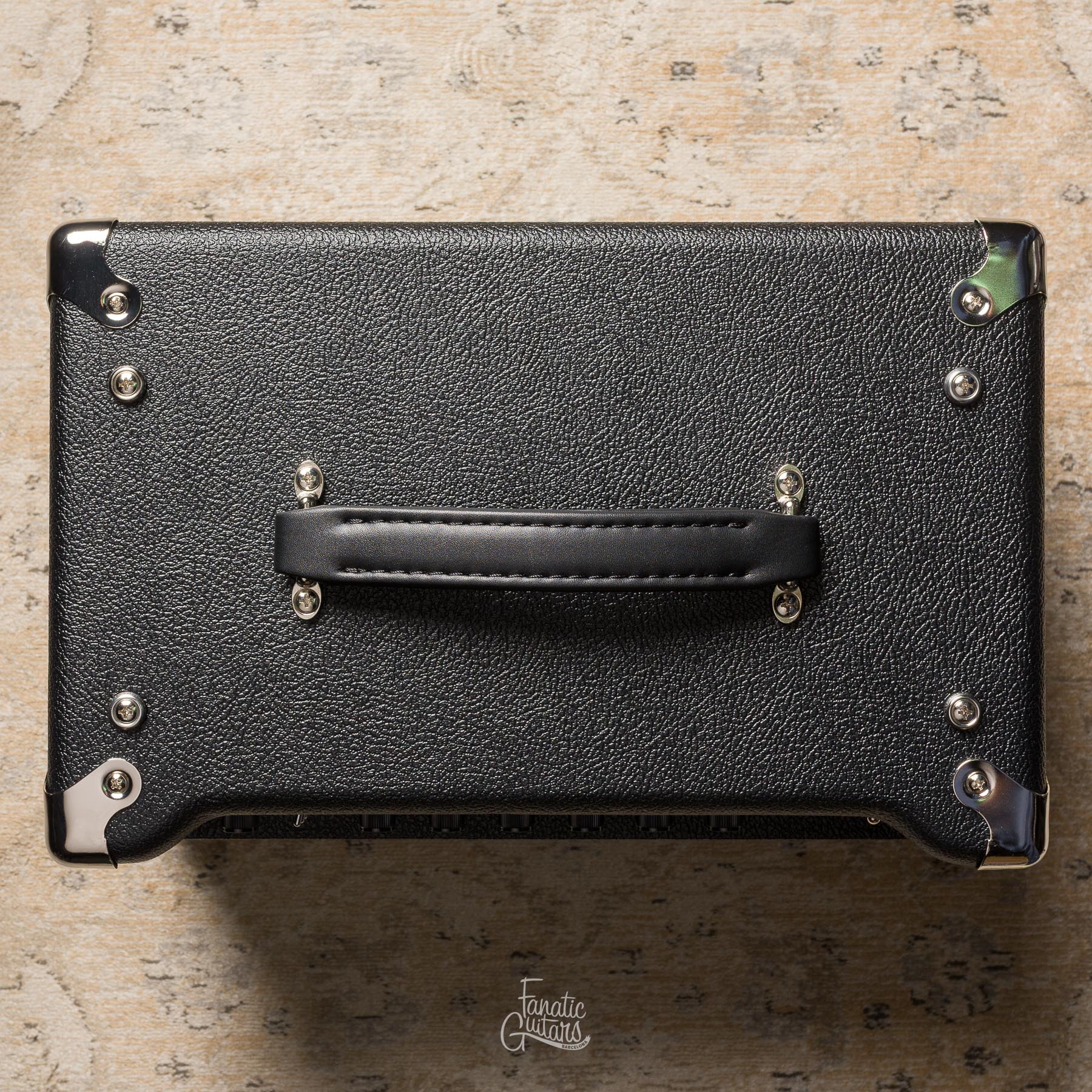 Two-Rock Studio Signature Head Silver Anodize - Black Bronco