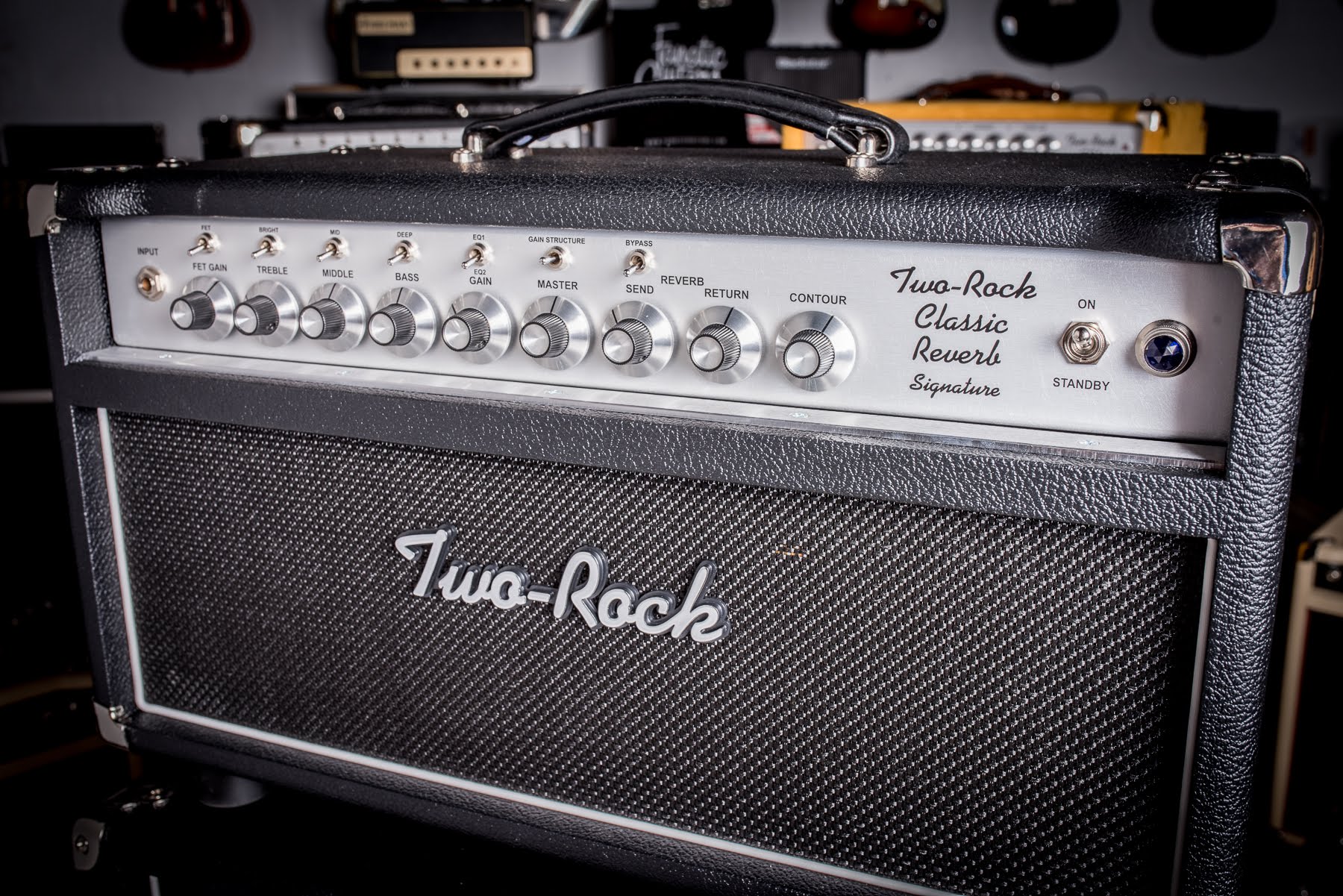 Two-Rock Classic Reverb Signature 40W Head - Black Bronco