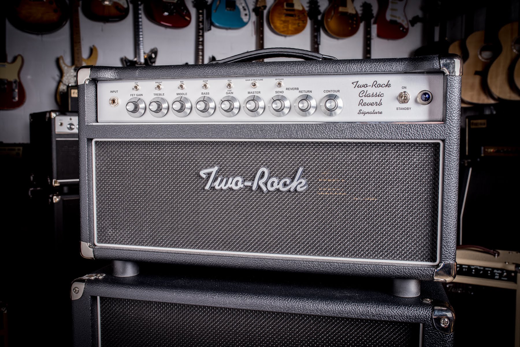 Two-Rock Classic Reverb Signature 40W Head - Black Bronco