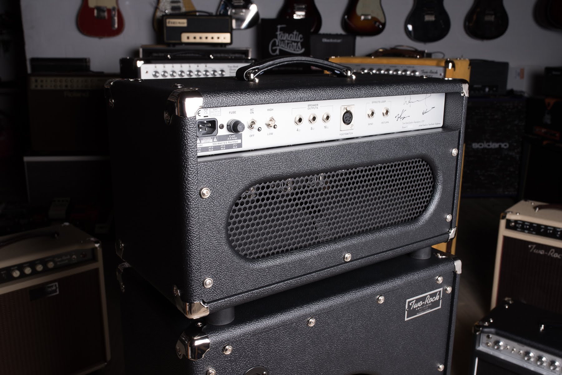 Two-Rock Classic Reverb Signature 40W Head - Black Bronco