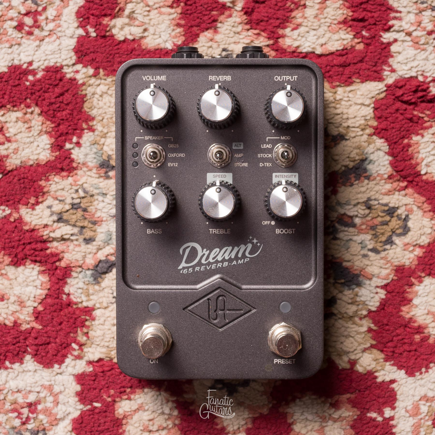 Universal Audio UAFX Dream '65 Reverb-Amplifier #22512048013567 Segunda Mano