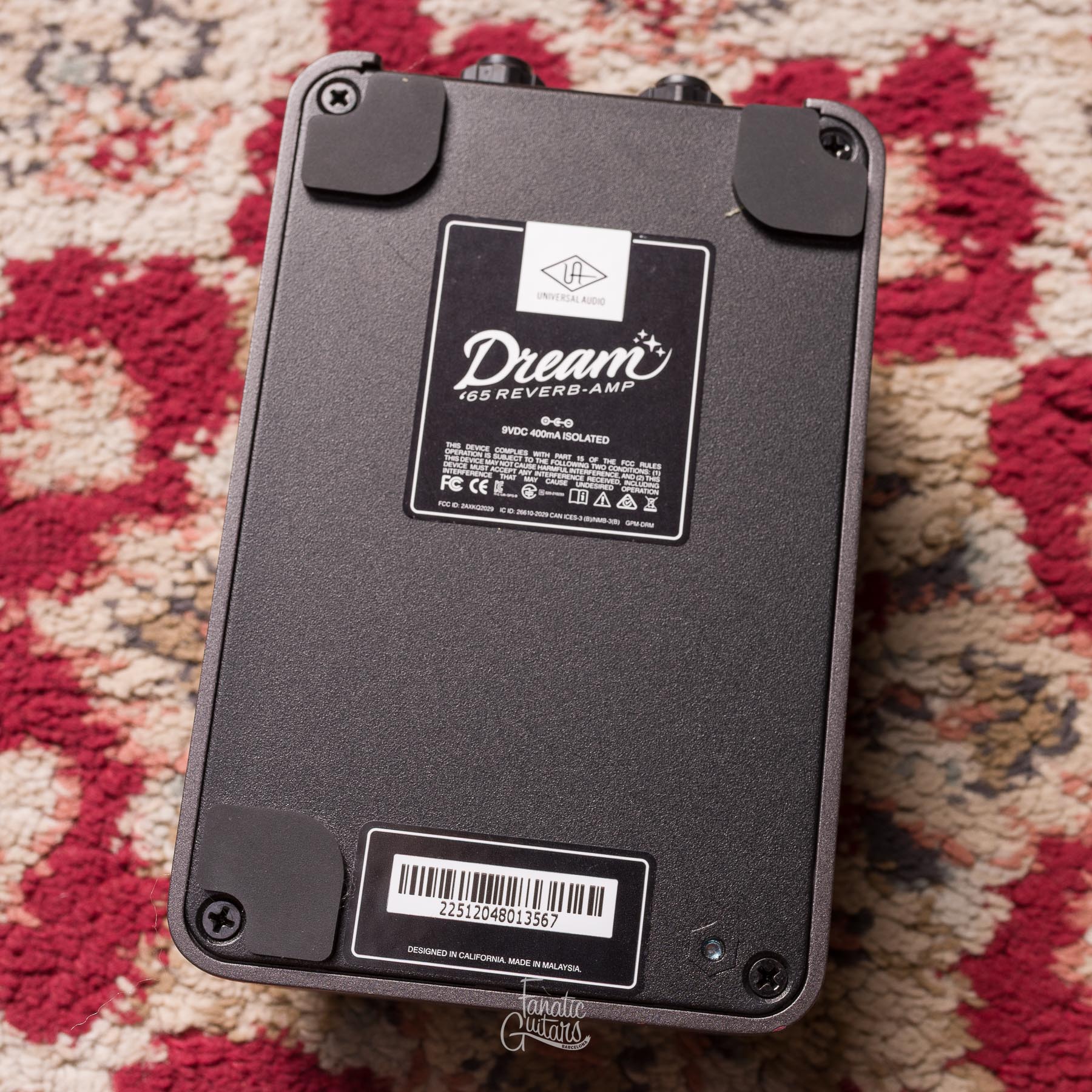 Universal Audio UAFX Dream '65 Reverb-Amplifier #22512048013567 Second Hand