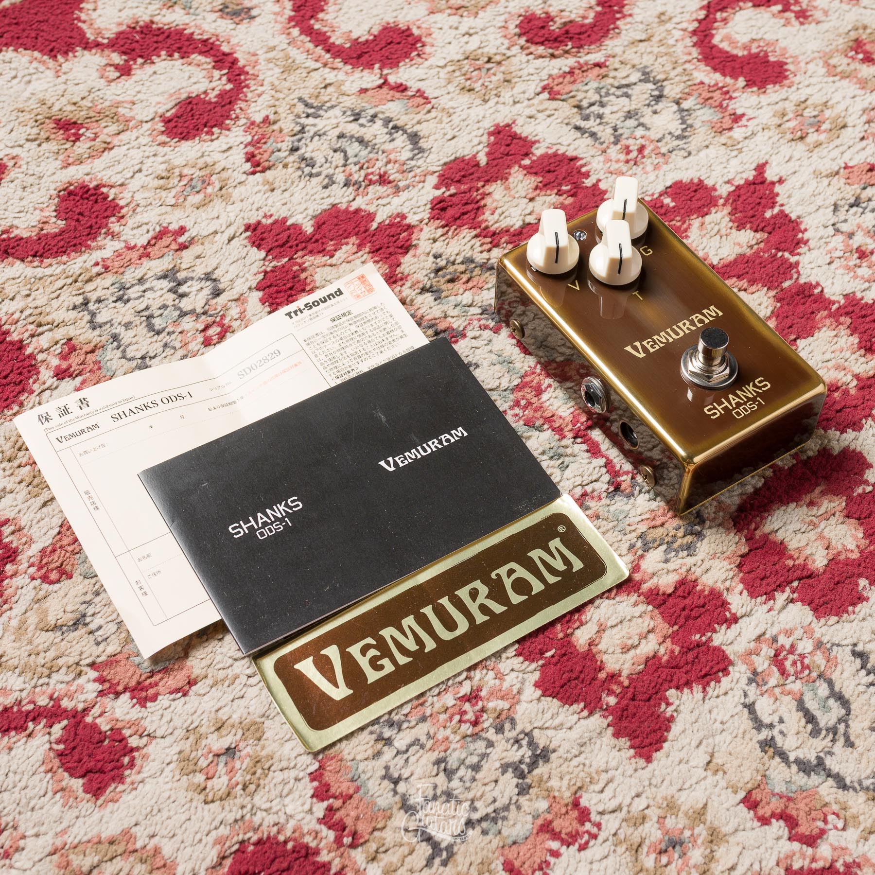 Vemuram Shanks ODS-1 Overdrive #SD02829 Segunda Mano