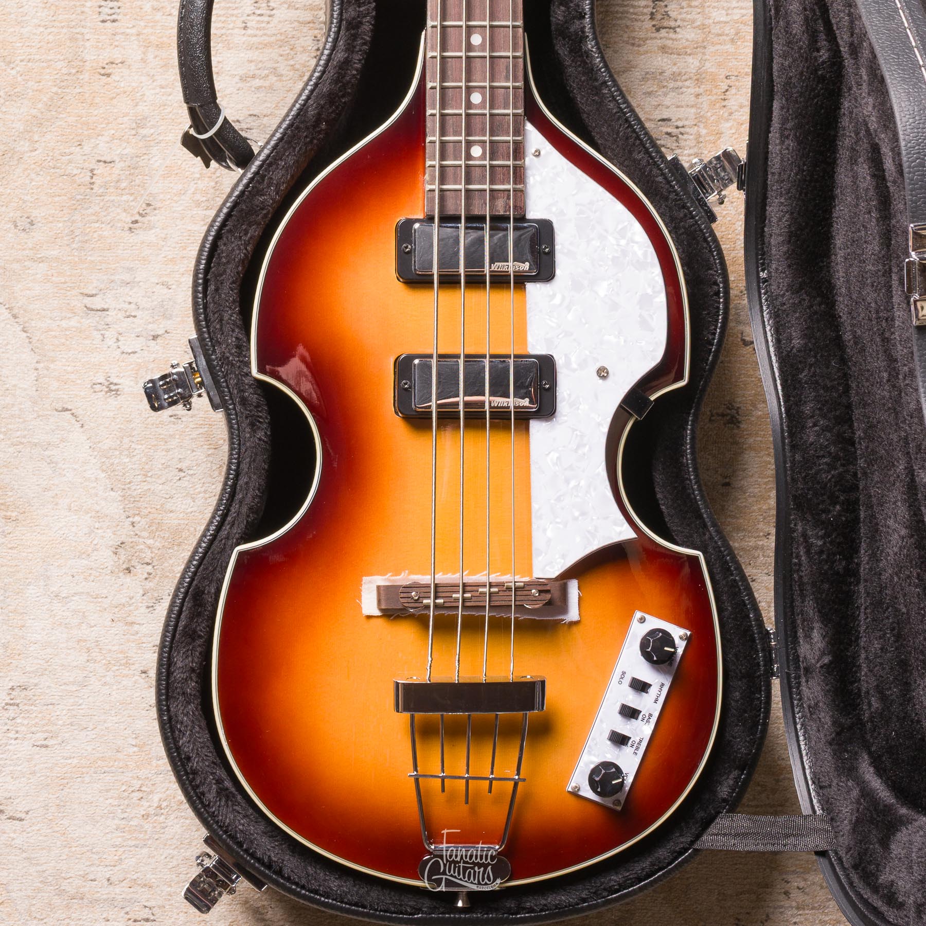 Vintage Reissued VVB4 Violin Bass - Antique Sunburst B-Stock