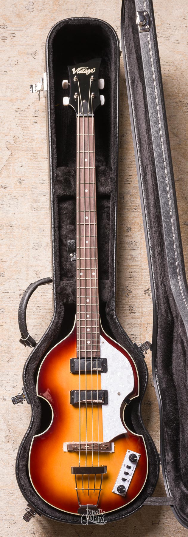 Vintage Reissued VVB4 Violin Bass - Antique Sunburst B-Stock