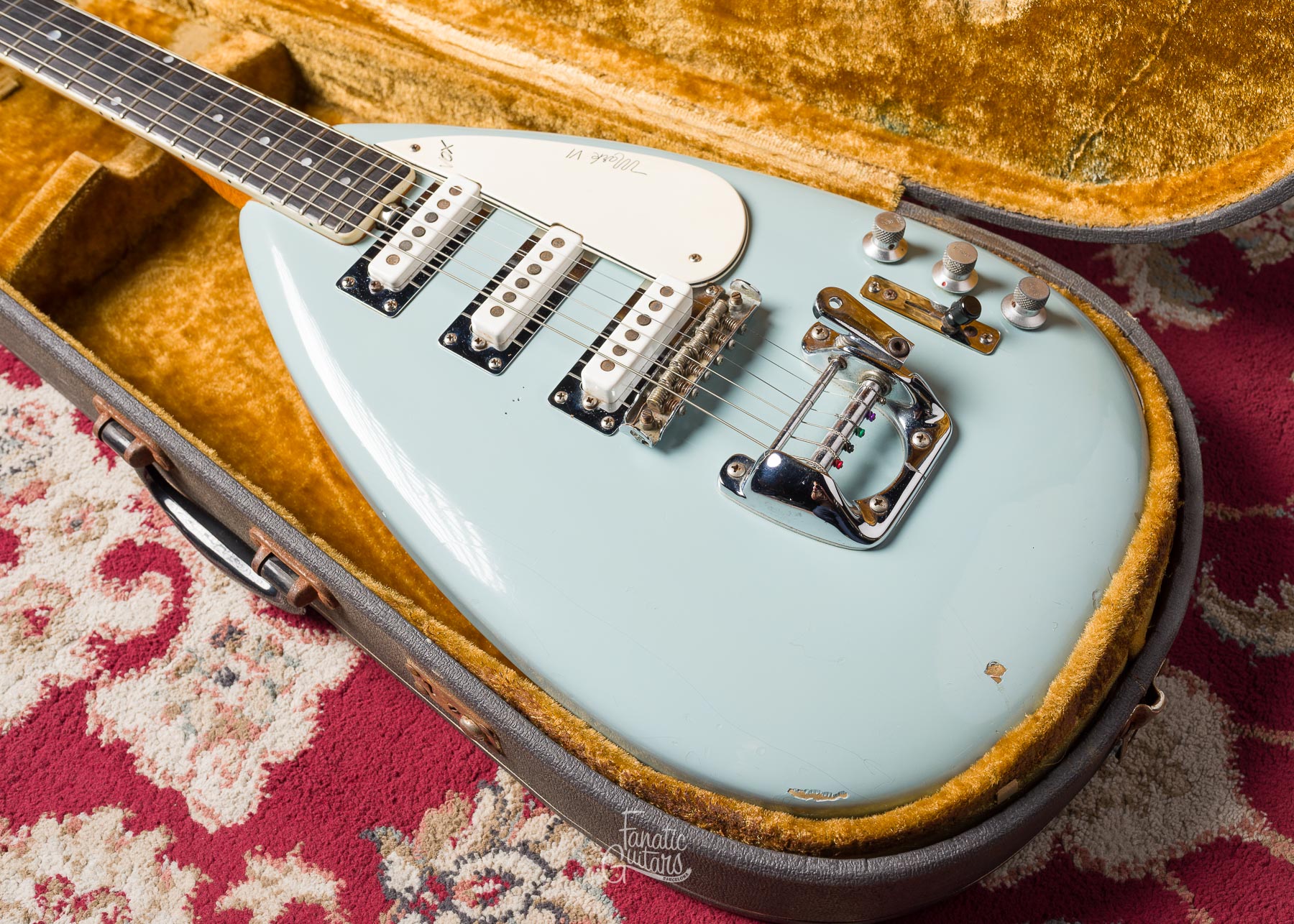 Vox Mark VI Teardrop 60s - Blue #245857 Segunda Mano