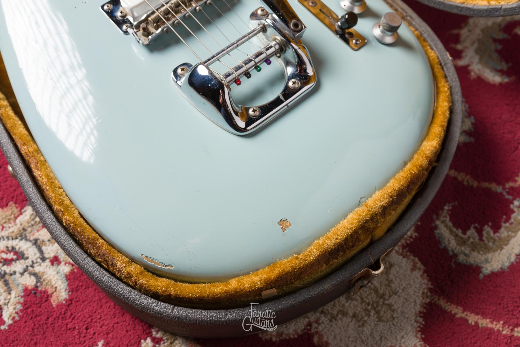 Vox Mark VI Teardrop 60s - Blue #245857 Segunda Mano