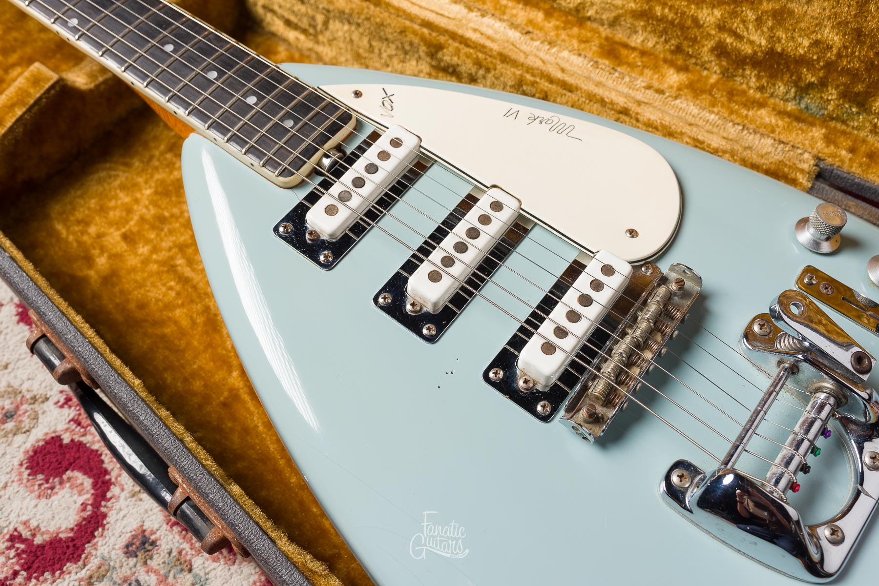 Vox Mark VI Teardrop 60s - Blue #245857 Segunda Mano