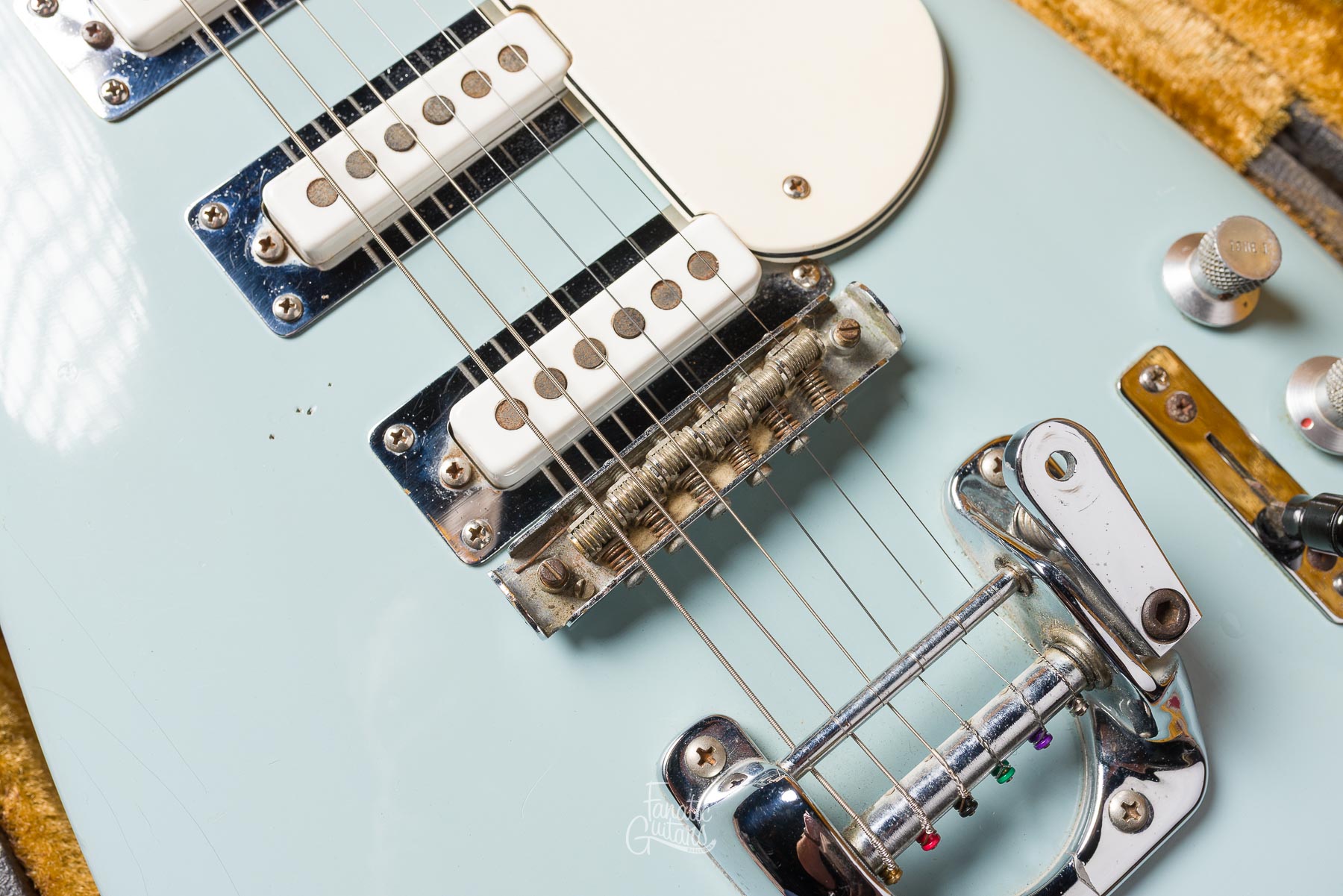 Vox Mark VI Teardrop 60s - Blue #245857 Segunda Mano