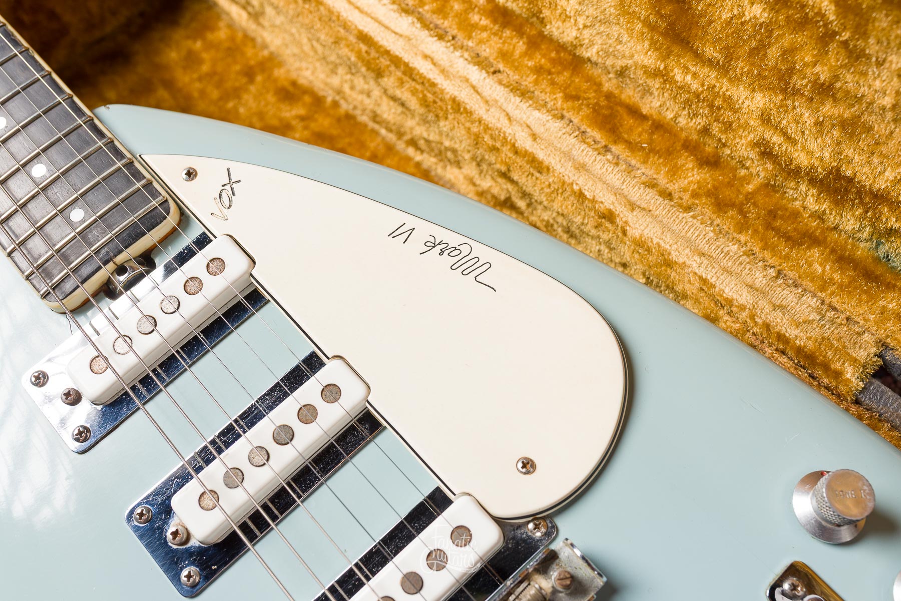 Vox Mark VI Teardrop 60s - Blue #245857 Segunda Mano