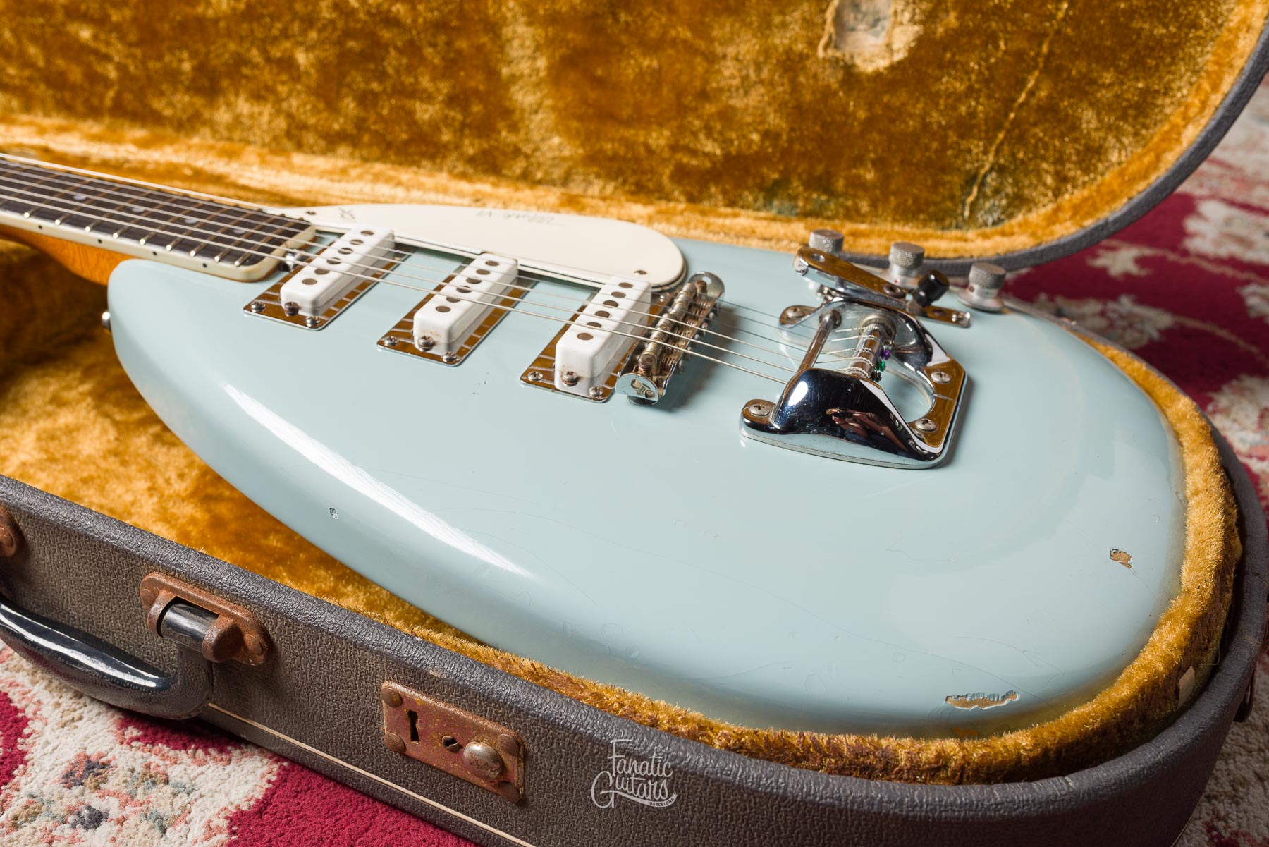 Vox Mark VI Teardrop 60s - Blue #245857 Segunda Mano