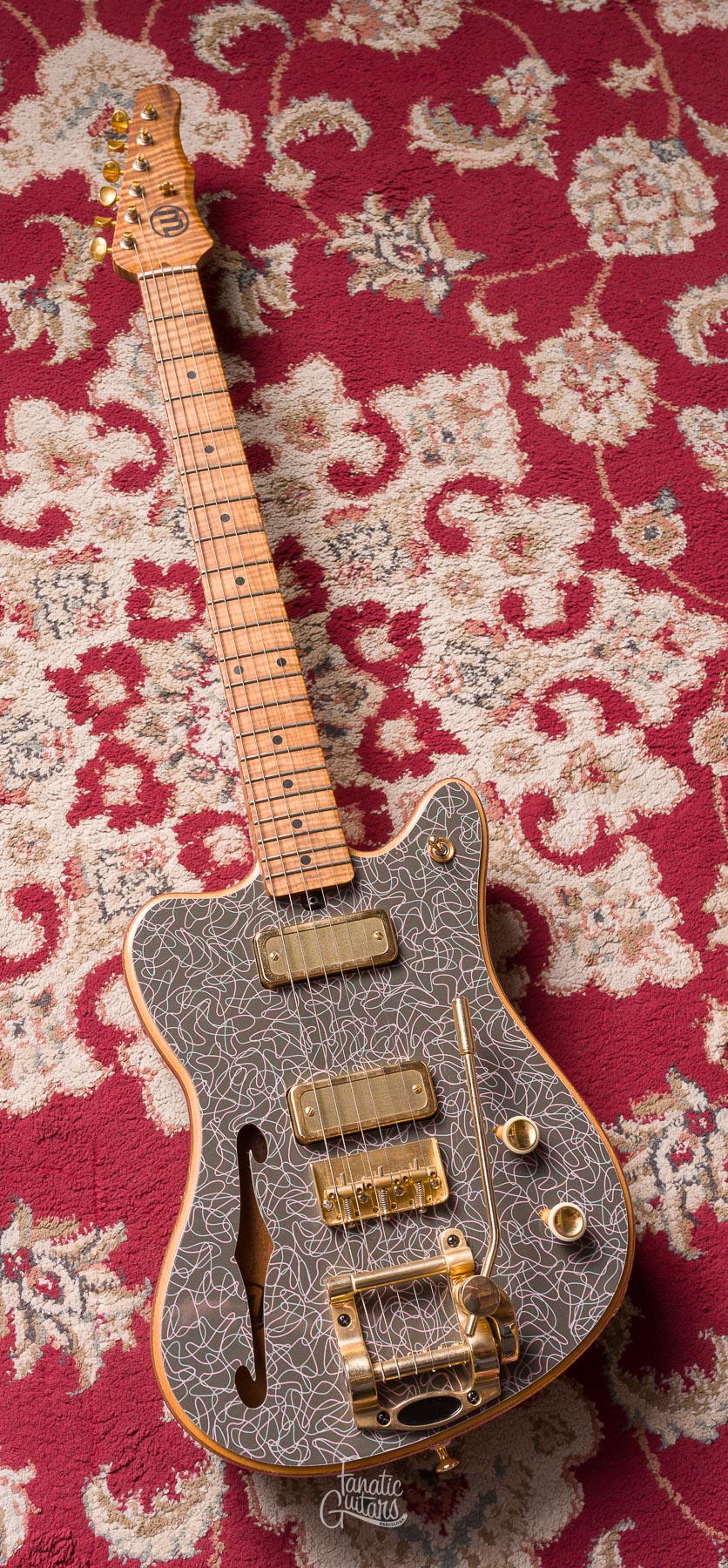 Walsh Guitars Doxa Semi-Hollow - Boomerang Formica Segunda mano