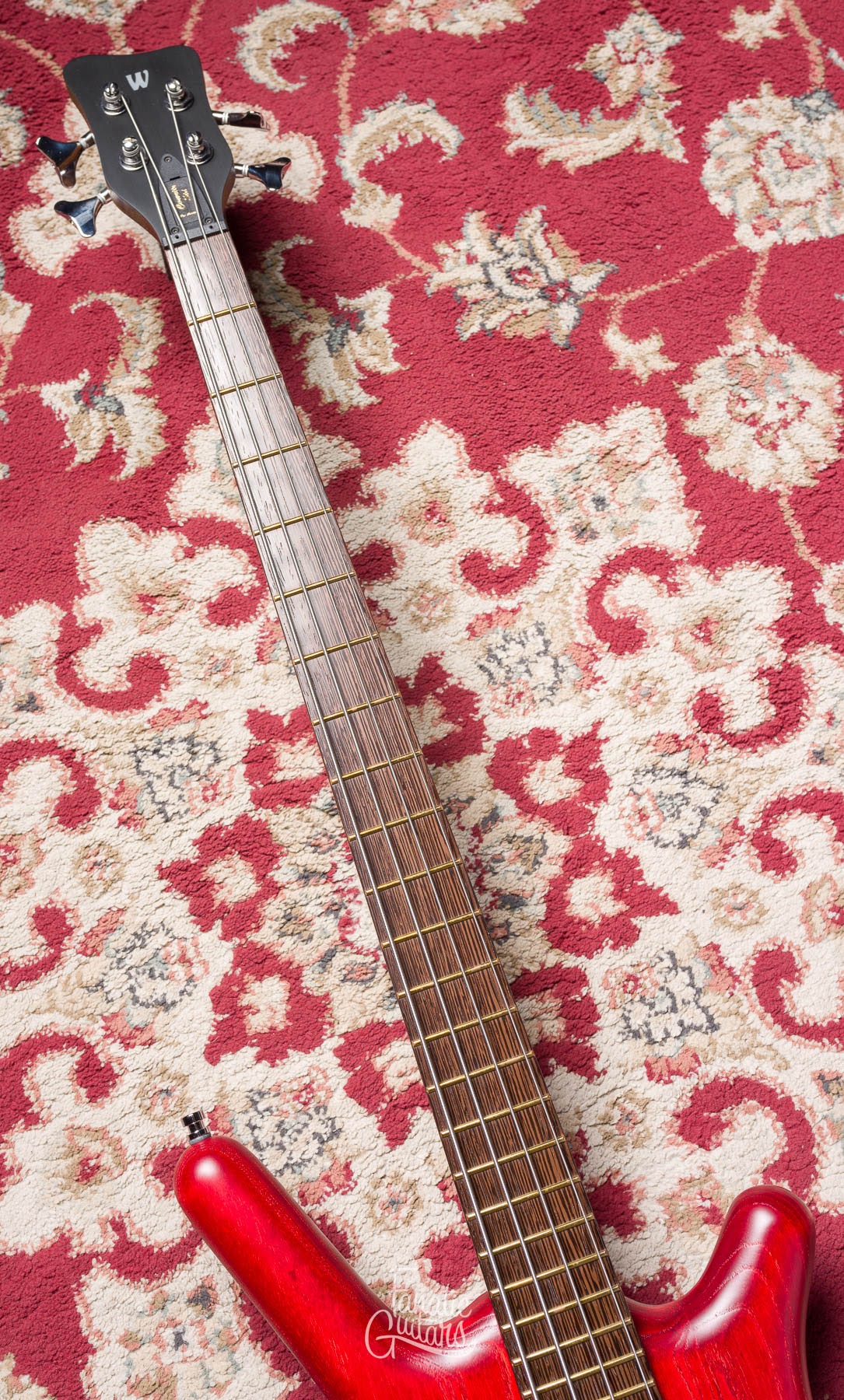 Warwick Teambuilt Pro Series Corvette 4-Cuerdas Burgundy Red #009755-22 Second Hand