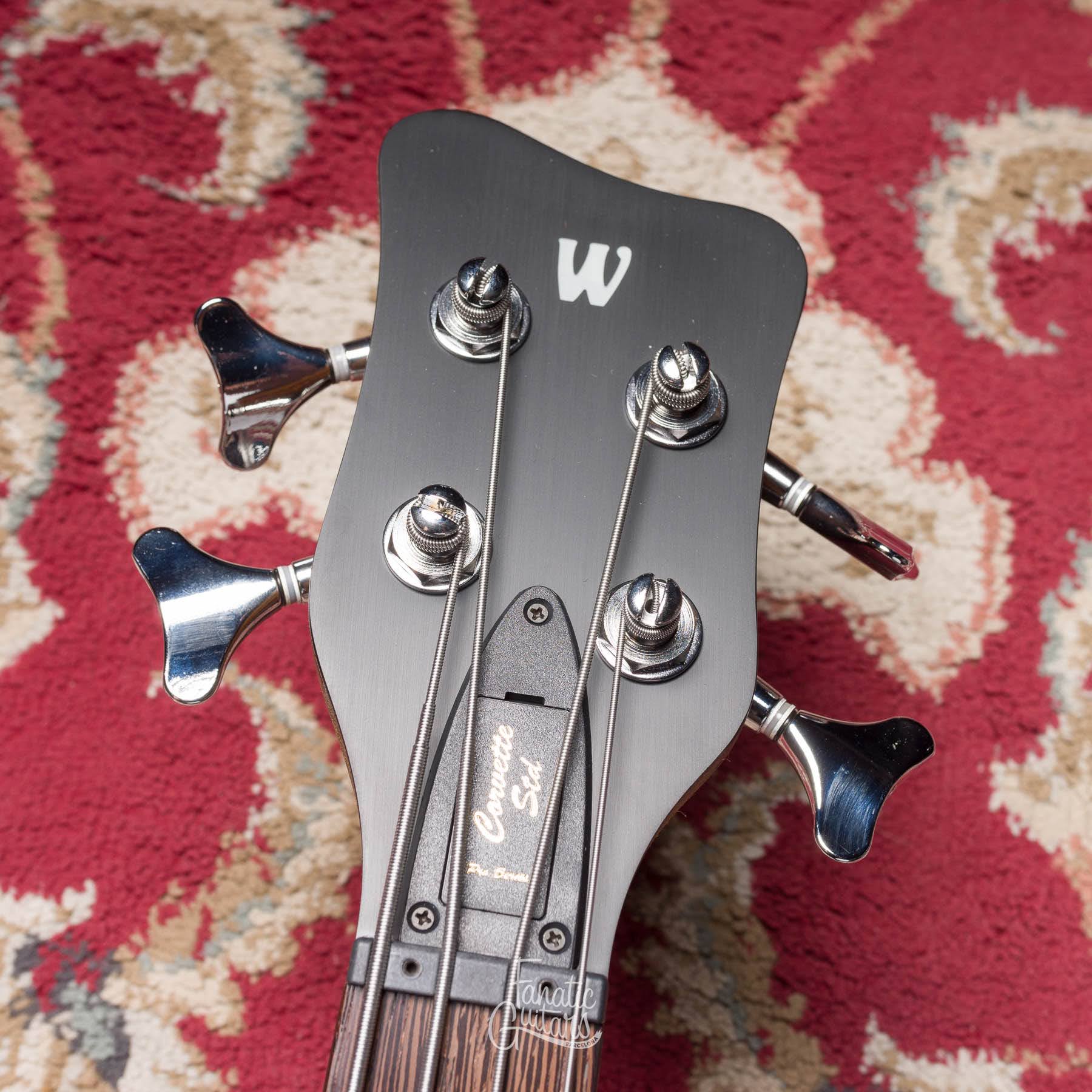 Warwick Teambuilt Pro Series Corvette 4-Cuerdas Burgundy Red #009755-22 Second Hand