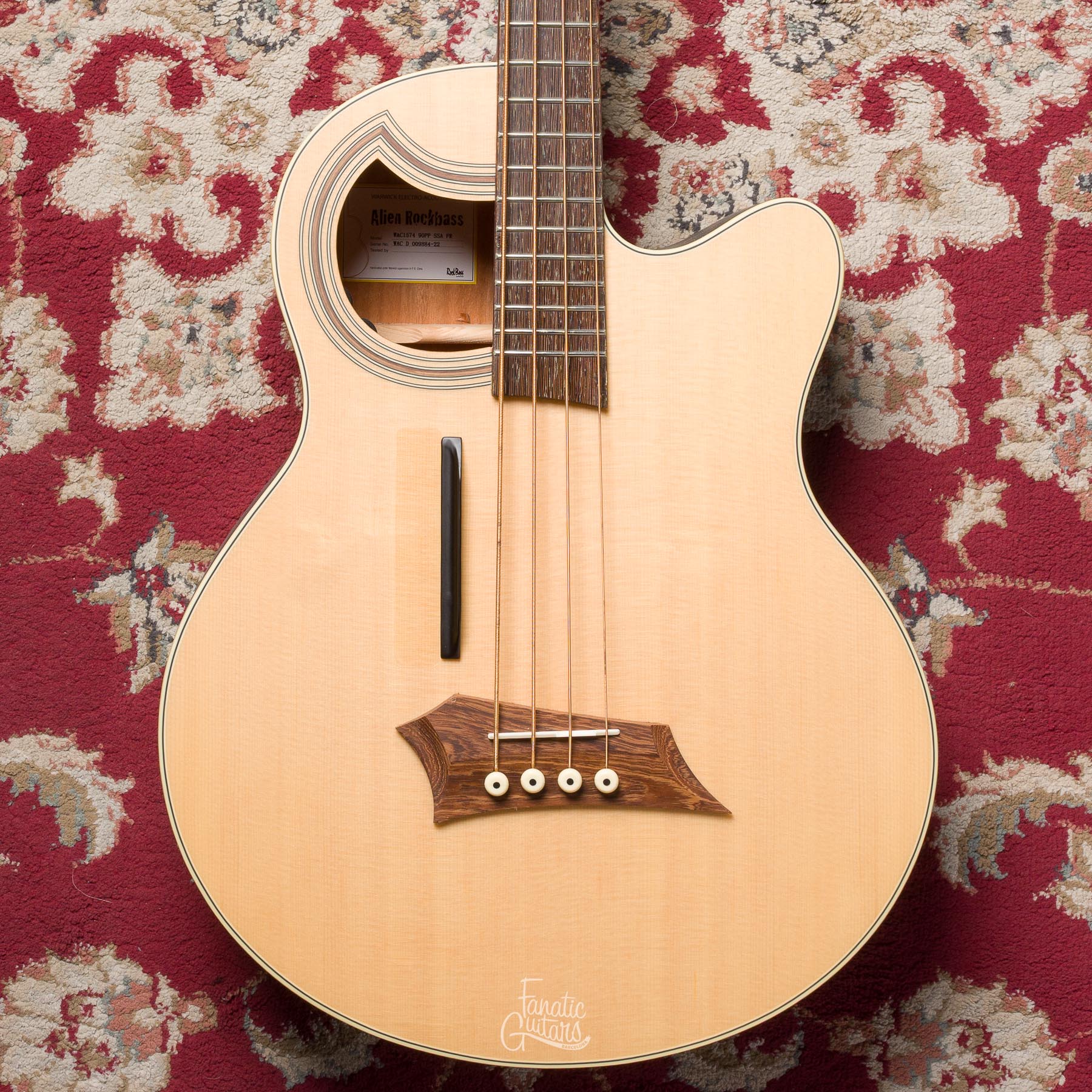 Warwick RockBass Alien Standard 4 - Natural #009884-22 Second Hand