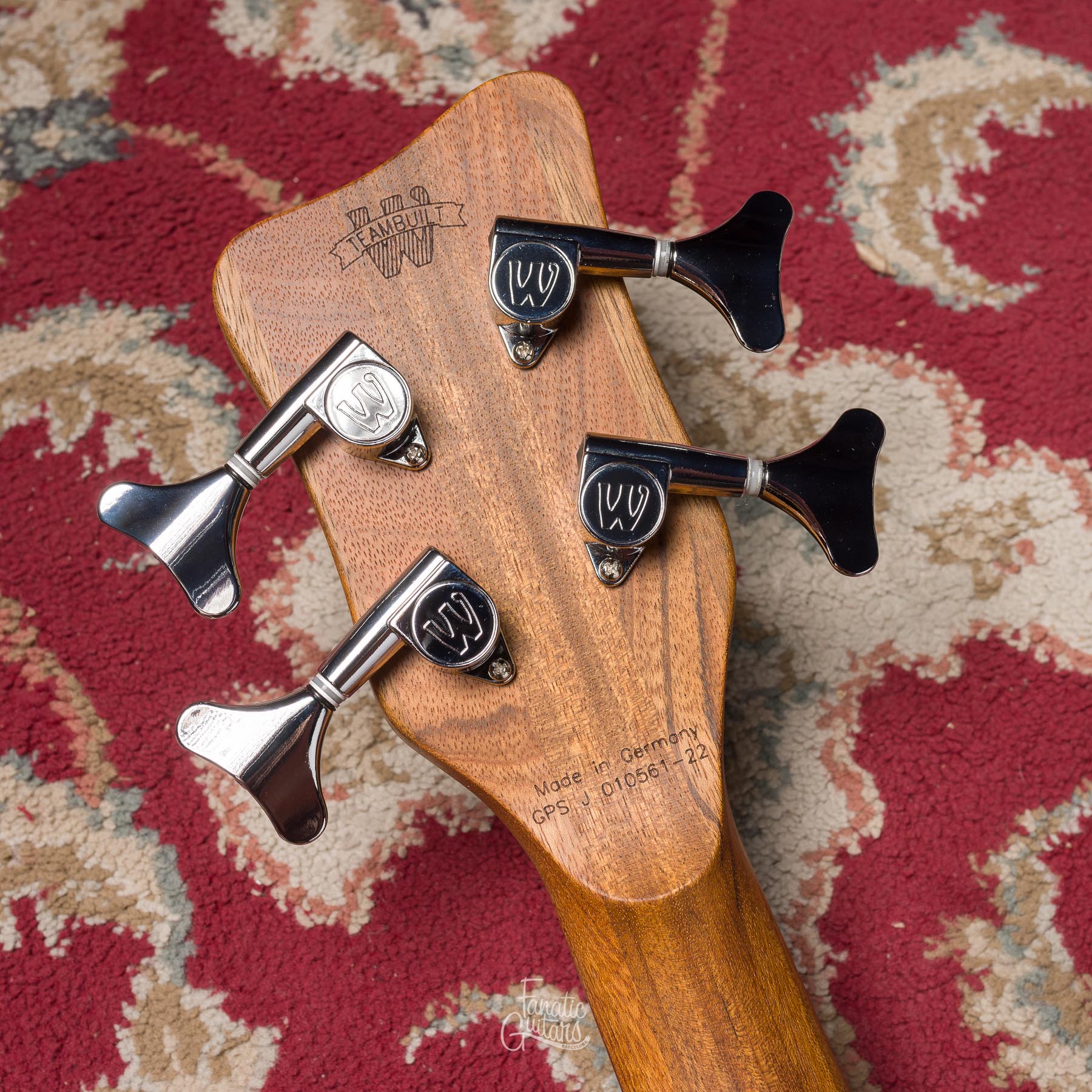 Warwick Teambuilt GPS Corvette Ash - Satin Natural #010561-22 Second Hand