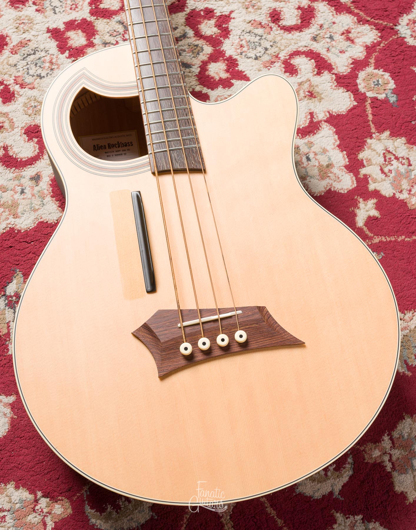 Warwick RockBass Alien Standard 4 - Natural #009809-22 Second Hand