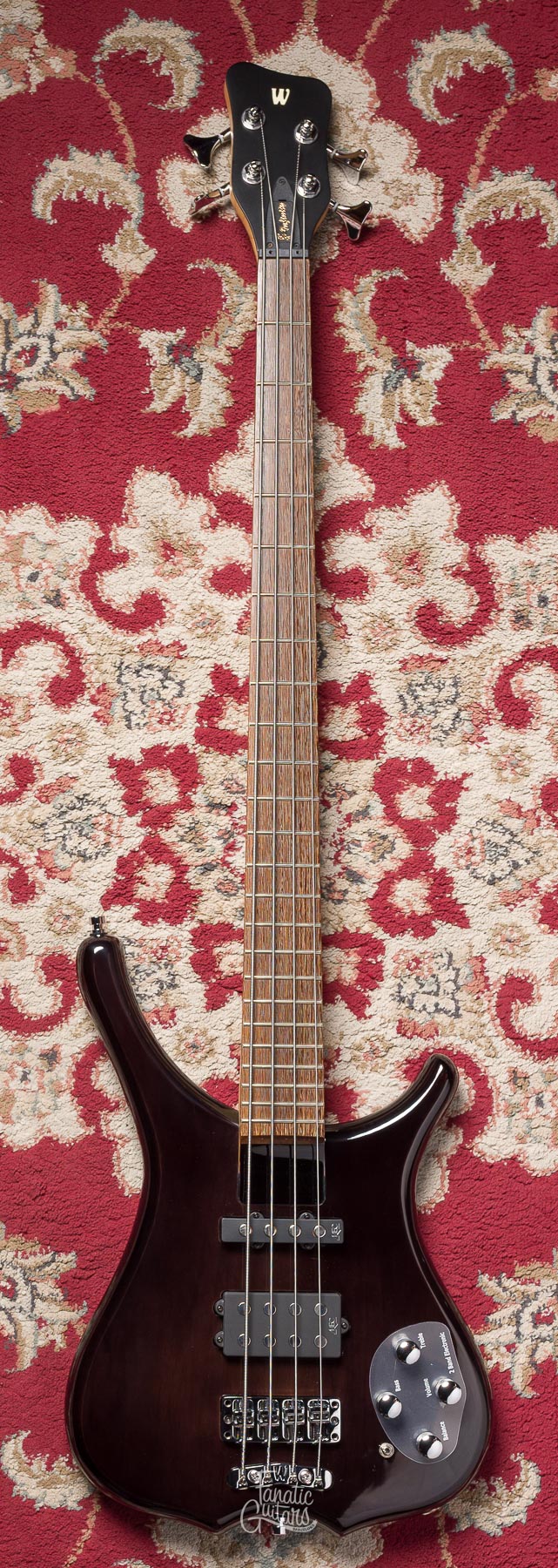 Warwick RockBass Infinity 4 - Nirvana Black Transparent High Polish #554419-18 Segunda Mano