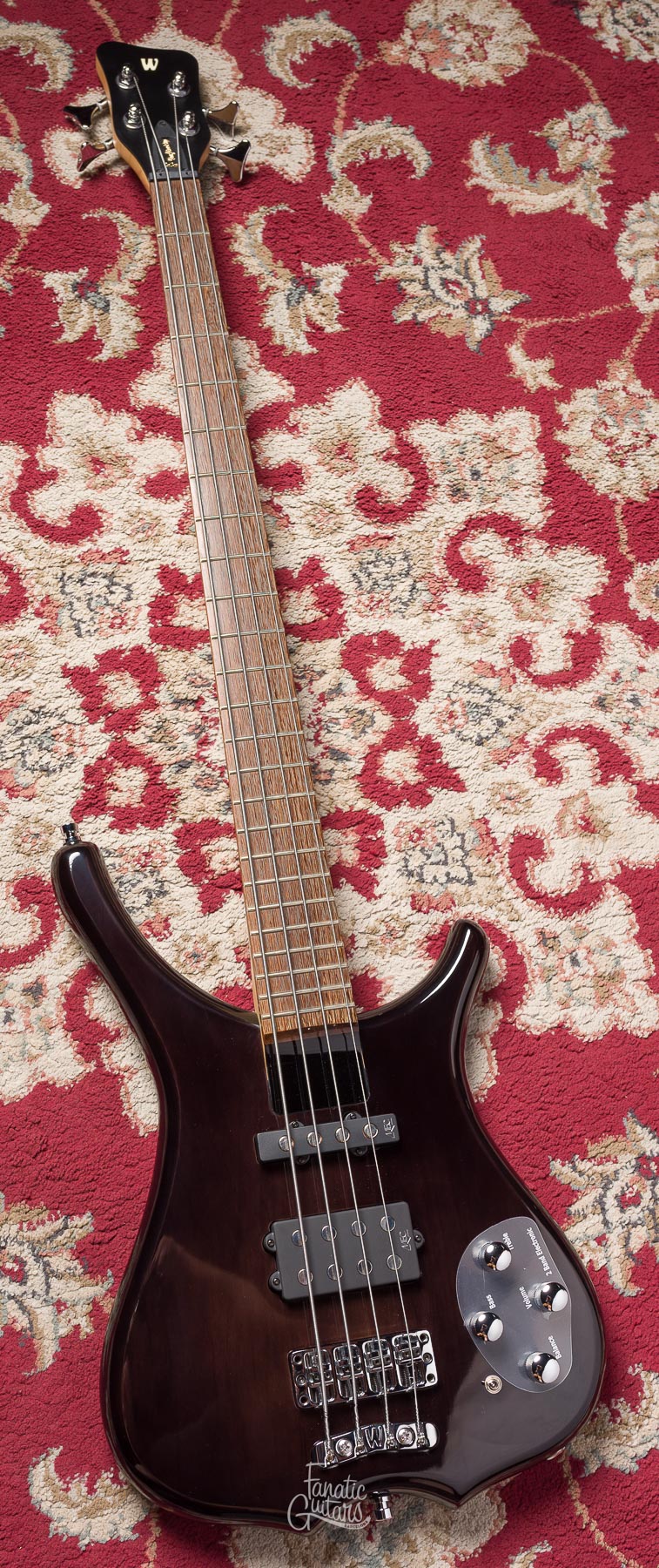 Warwick RockBass Infinity 4 - Nirvana Black Transparent High Polish #554419-18 Segunda Mano