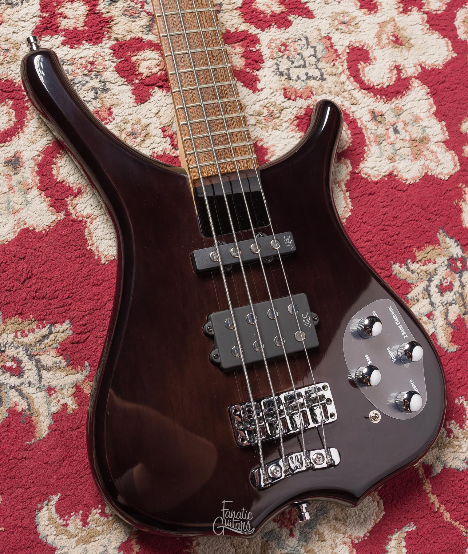 Warwick RockBass Infinity 4 - Nirvana Black Transparent High Polish #554419-18 Segunda Mano