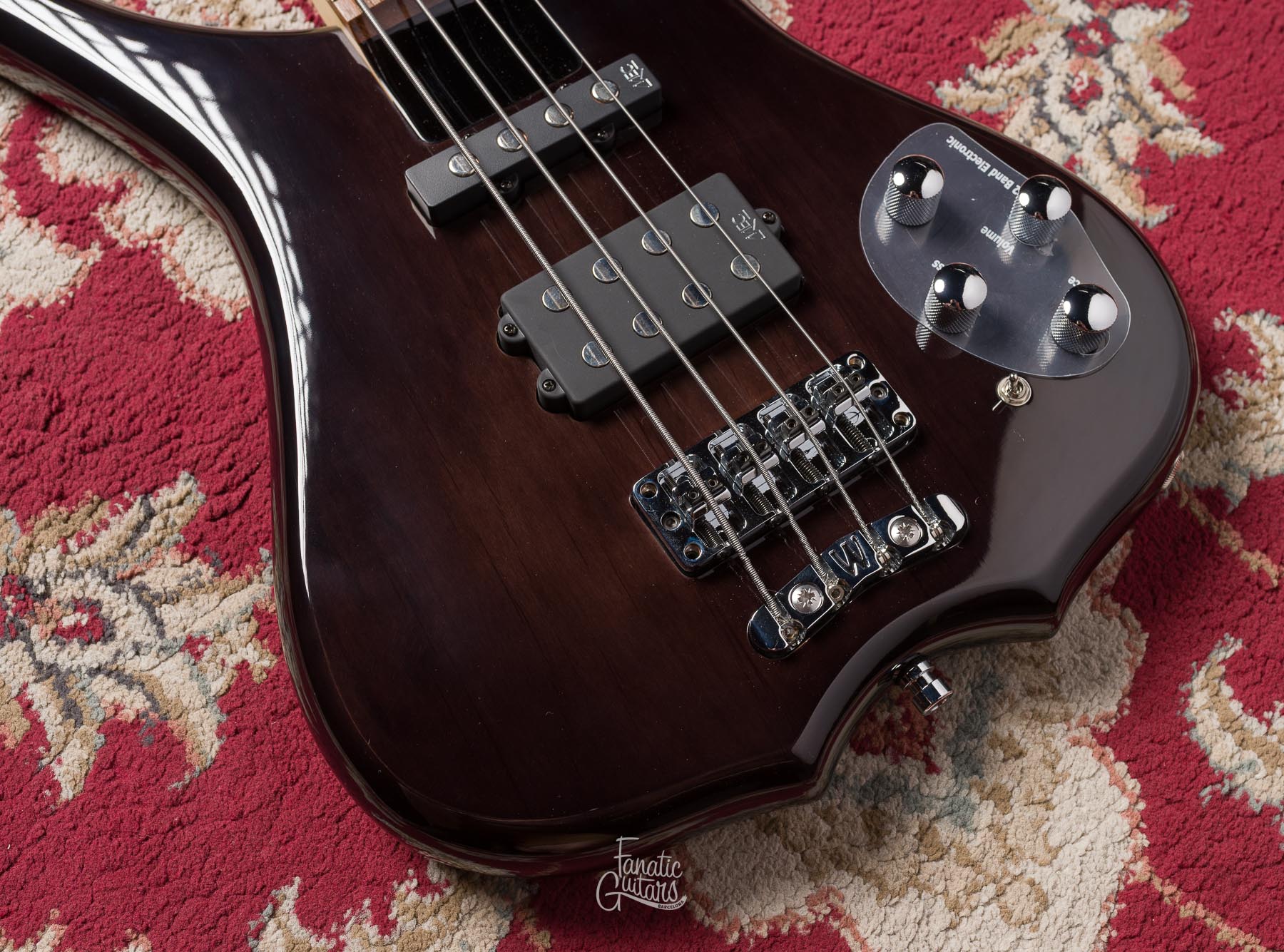 Warwick RockBass Infinity 4 - Nirvana Black Transparent High Polish #554419-18 Segunda Mano