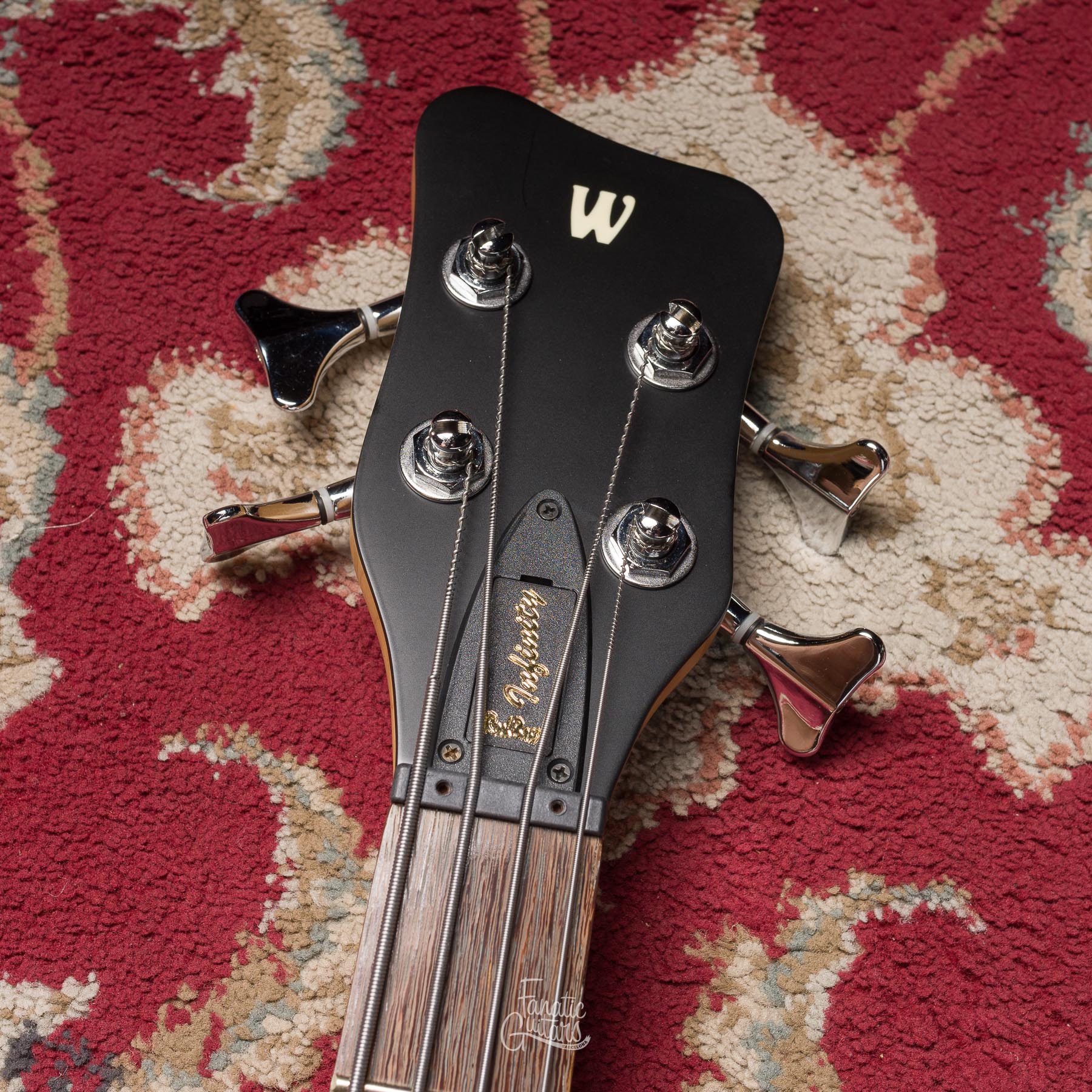 Warwick RockBass Infinity 4 - Nirvana Black Transparent High Polish #554419-18 Segunda Mano