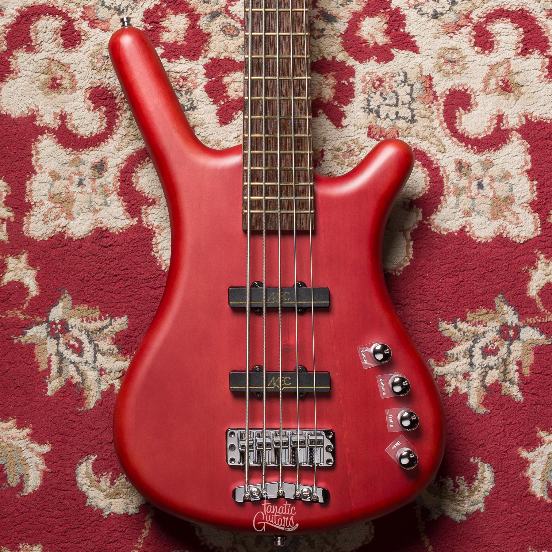 Warwick RockBass Corvette Basic 5 - Burgundy Red #000305-24 Segunda Mano