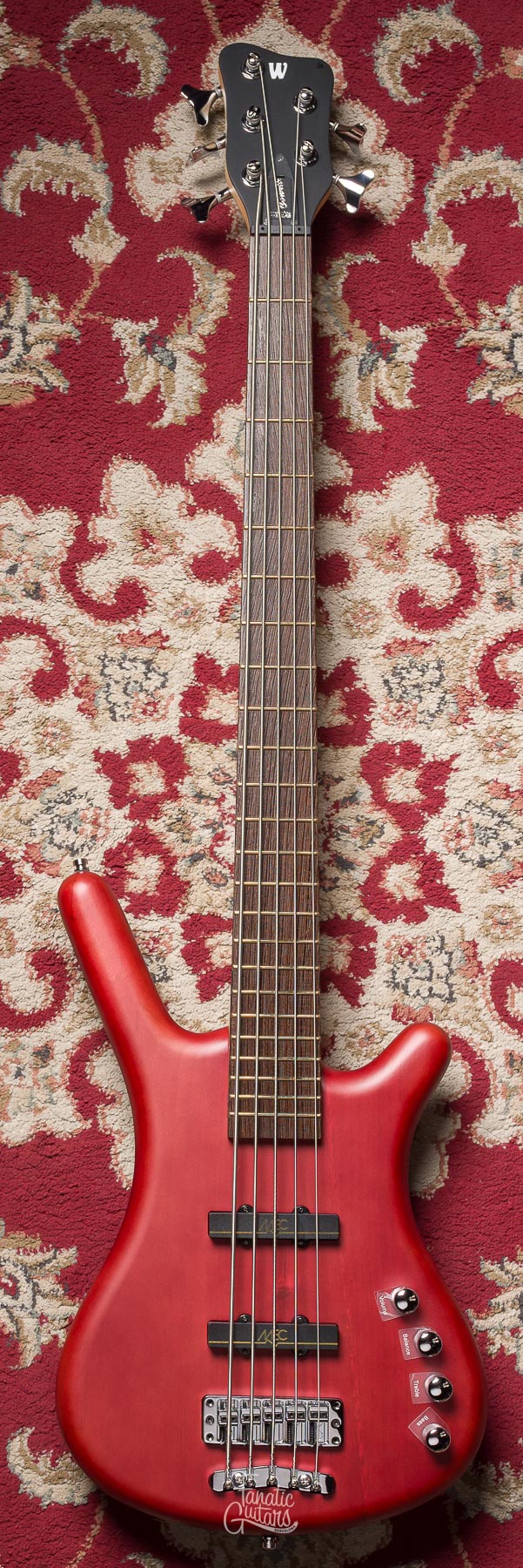 Warwick RockBass Corvette Basic 5 - Burgundy Red #000305-24 Segunda Mano