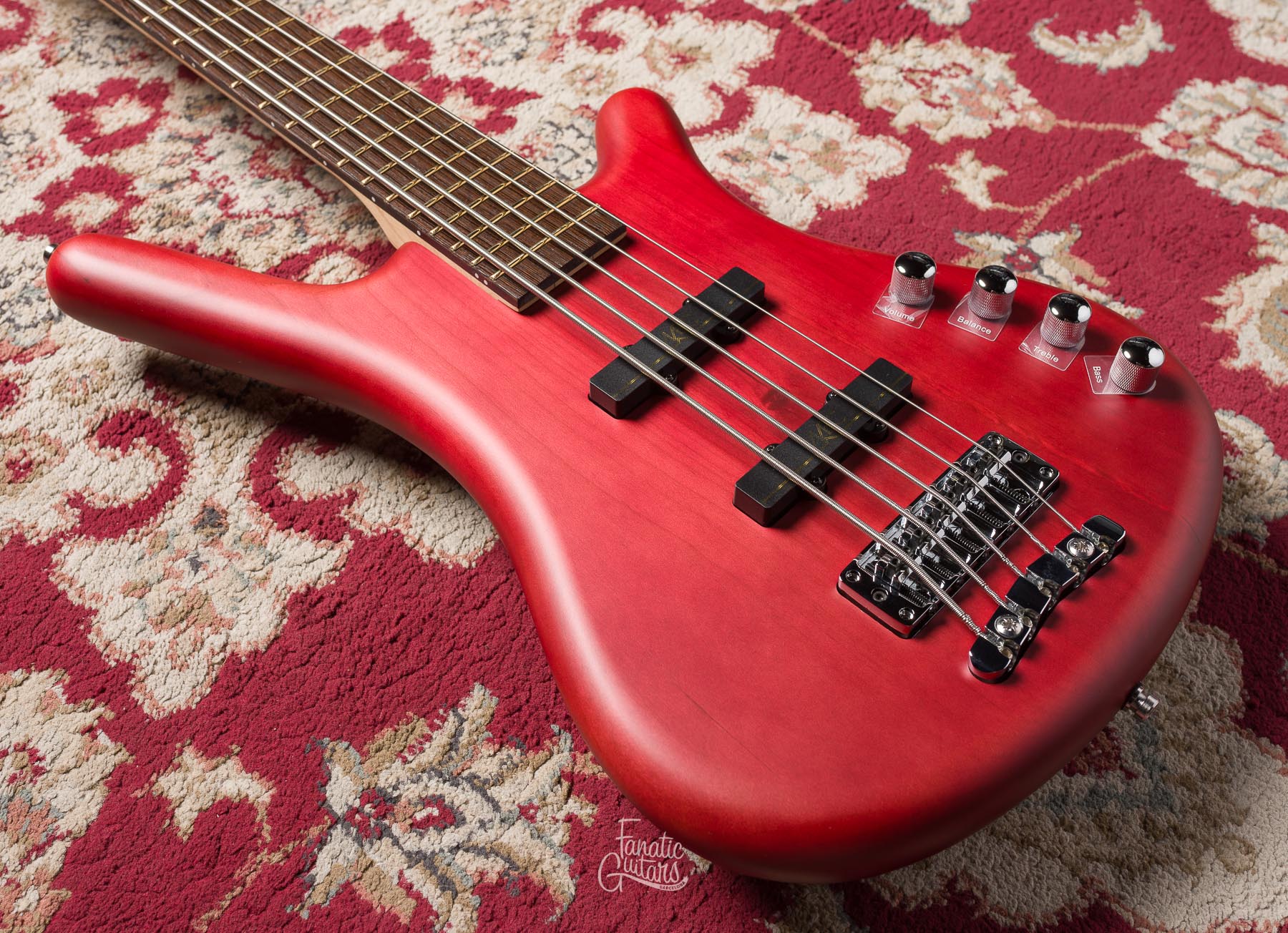 Warwick RockBass Corvette Basic 5 - Burgundy Red #000305-24 Segunda Mano