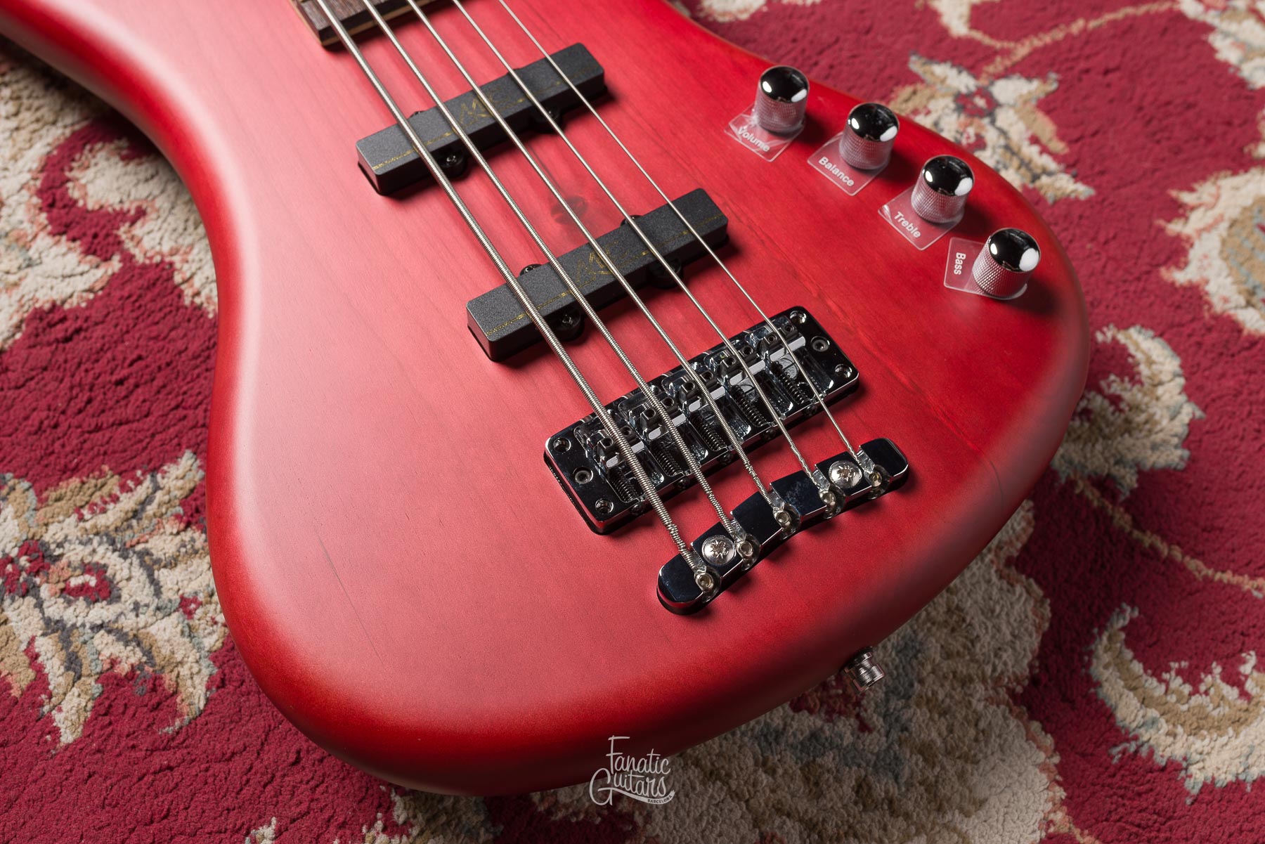 Warwick RockBass Corvette Basic 5 - Burgundy Red #000305-24 Segunda Mano