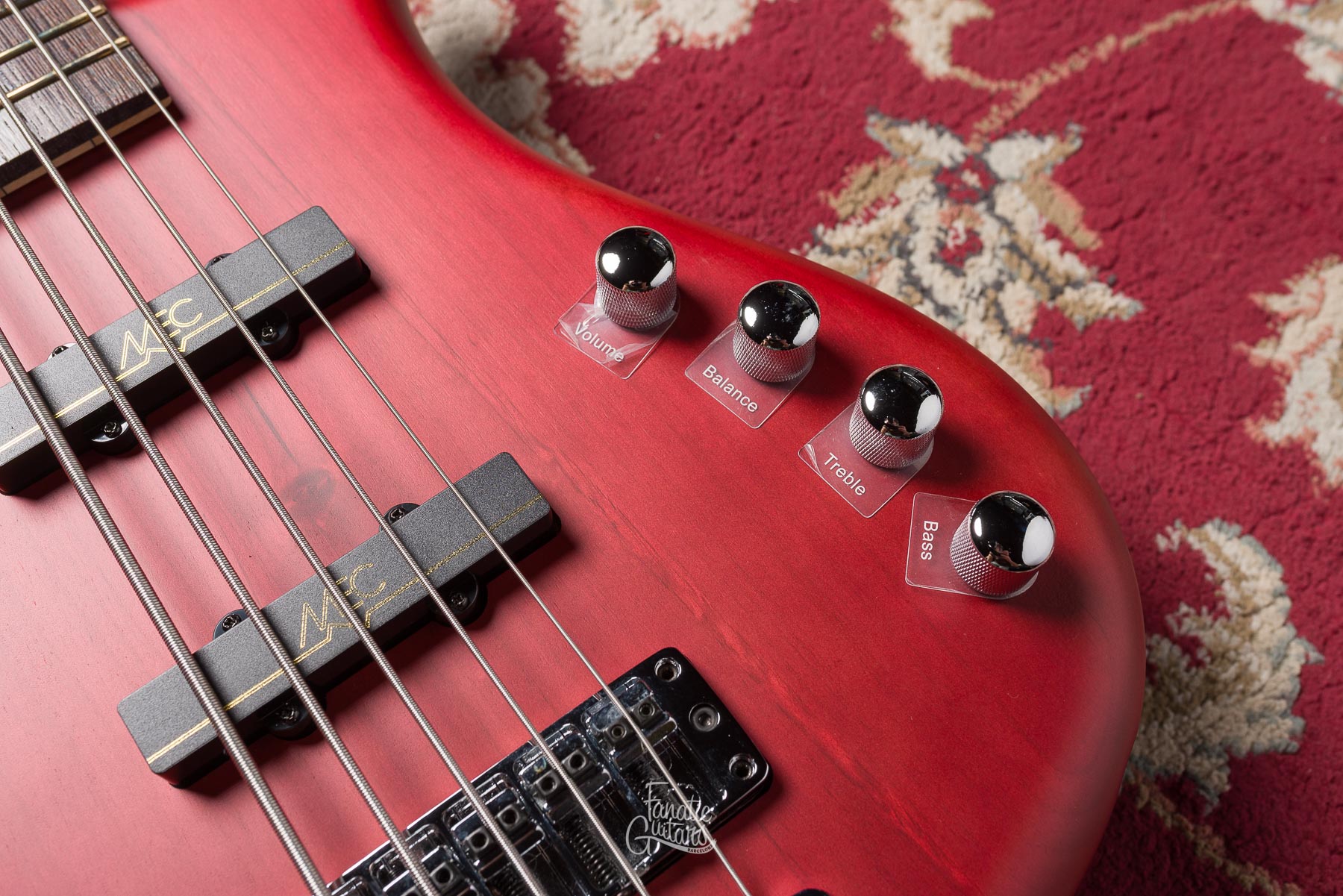 Warwick RockBass Corvette Basic 5 - Burgundy Red #000305-24 Segunda Mano