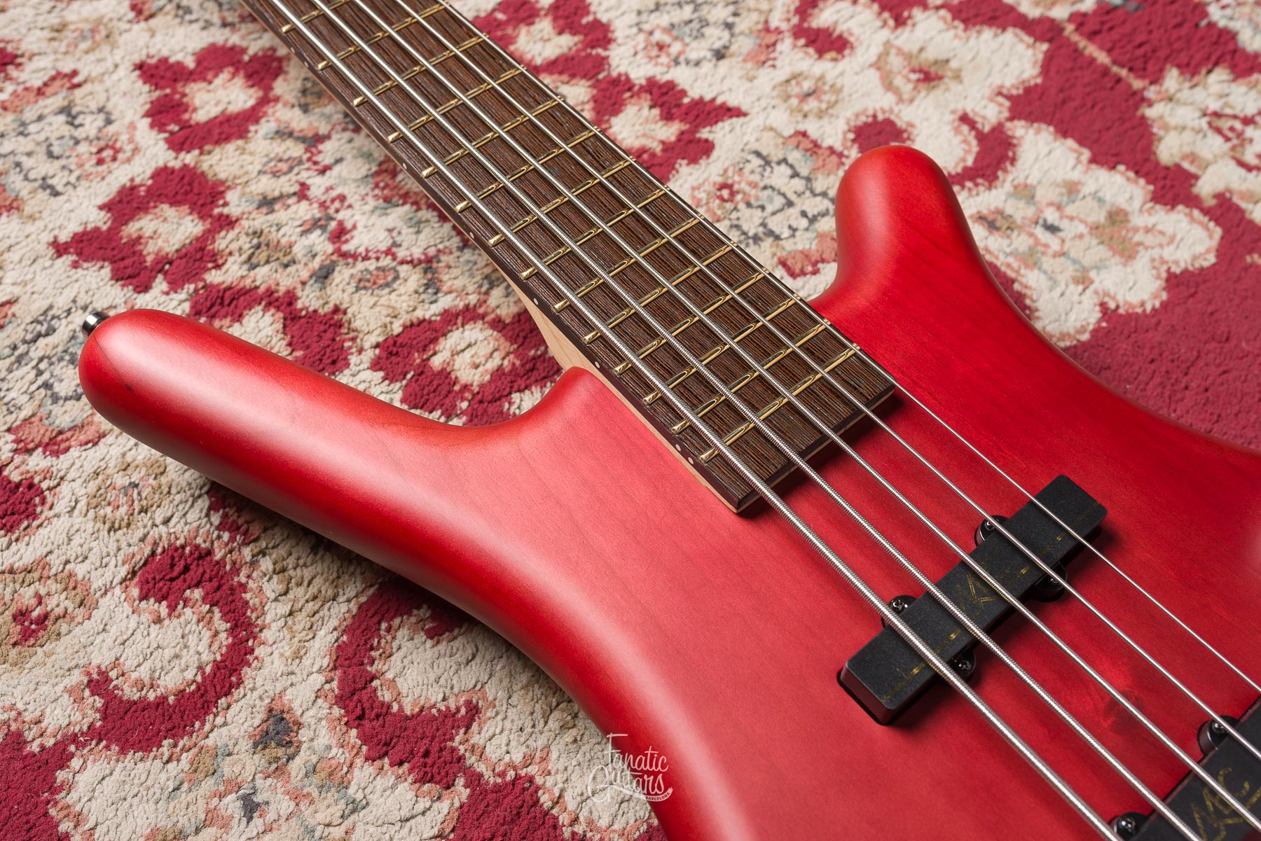 Warwick RockBass Corvette Basic 5 - Burgundy Red #000305-24 Segunda Mano