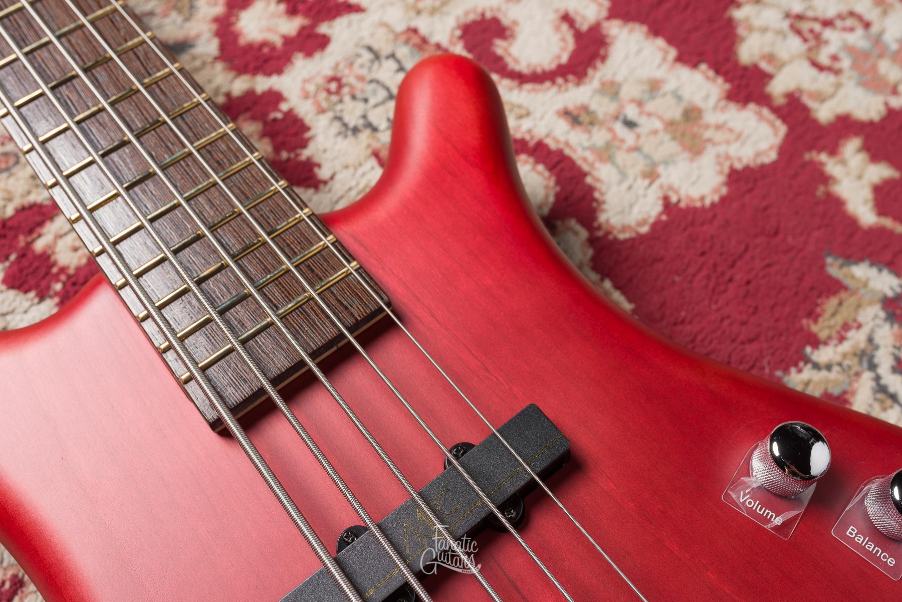 Warwick RockBass Corvette Basic 5 - Burgundy Red #000305-24 Segunda Mano