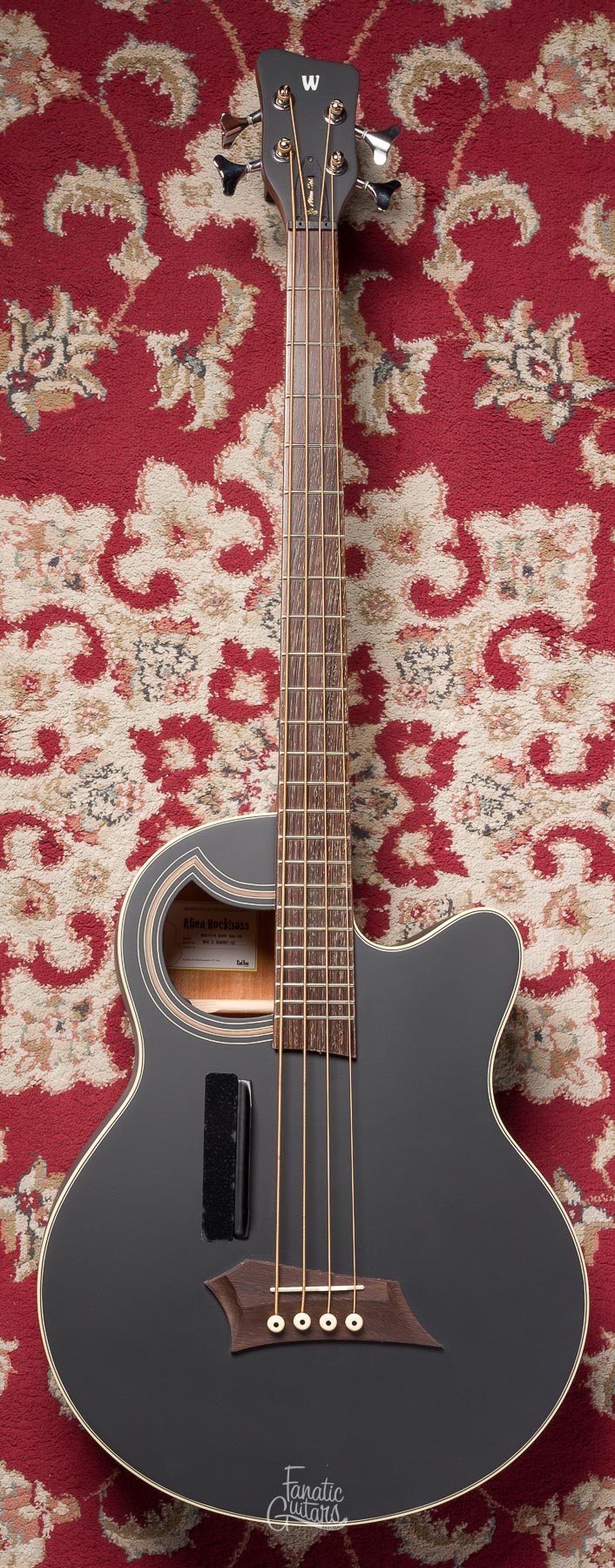 Warwick RockBass Alien Standard 4 - Solid Black Satin #009891-22 Segunda Mano