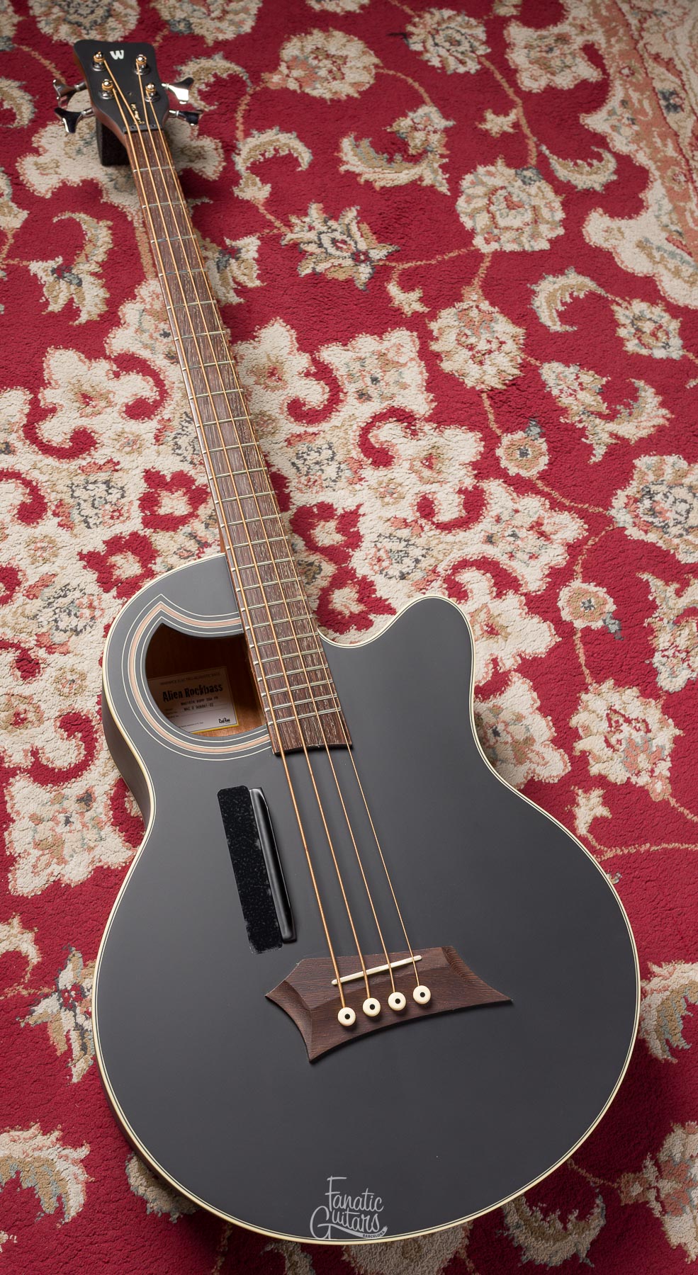 Warwick RockBass Alien Standard 4 - Solid Black Satin #009891-22 Segunda Mano